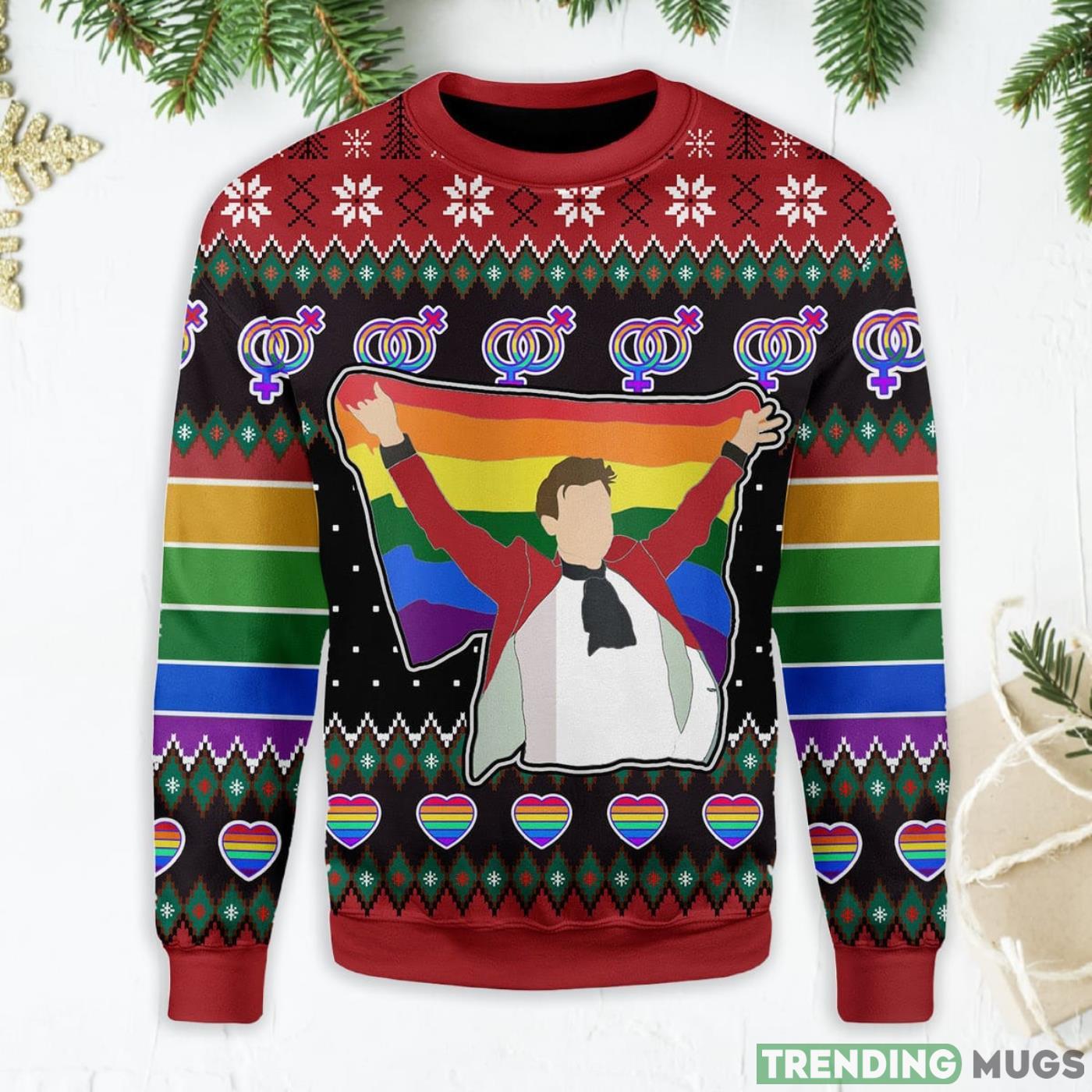 LGBT Harry Ugly Christmas Sweater Product Photo 1 LGBT Harry Ugly Christmas Sweater Product Photo 1