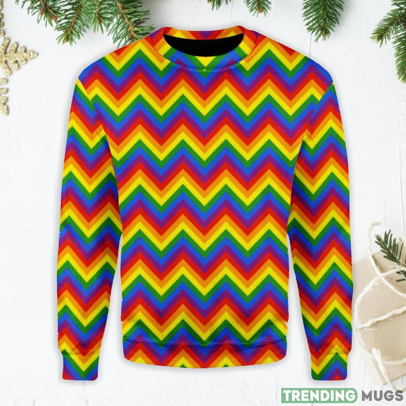 LGBT Seamless Ugly Christmas Sweater Product Photo 1 LGBT Seamless Ugly Christmas Sweater Product Photo 1