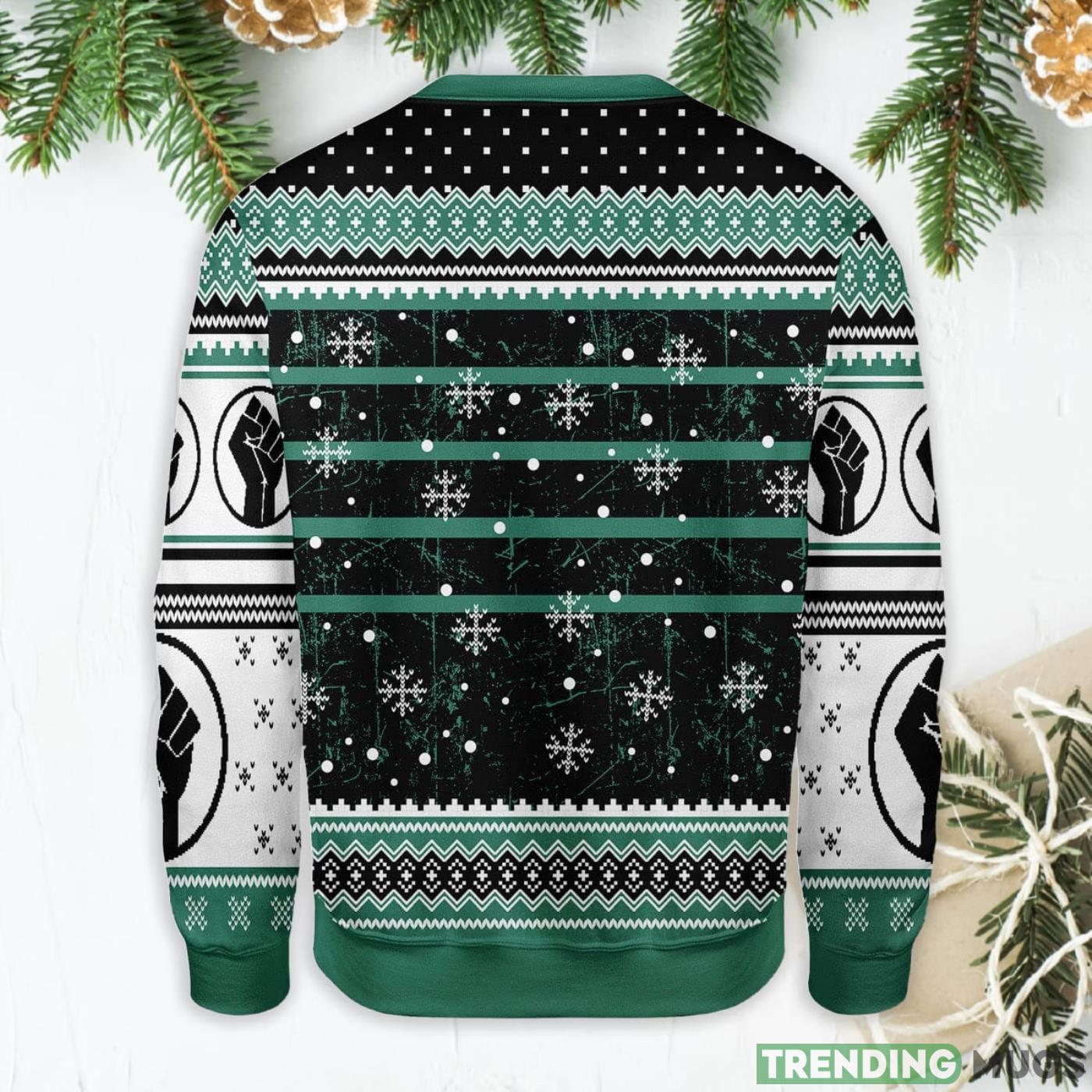 Long Live The Queen BLM Ugly Christmas Sweater Sweater Long Live The Queen BLM Ugly Christmas Sweater Sweater