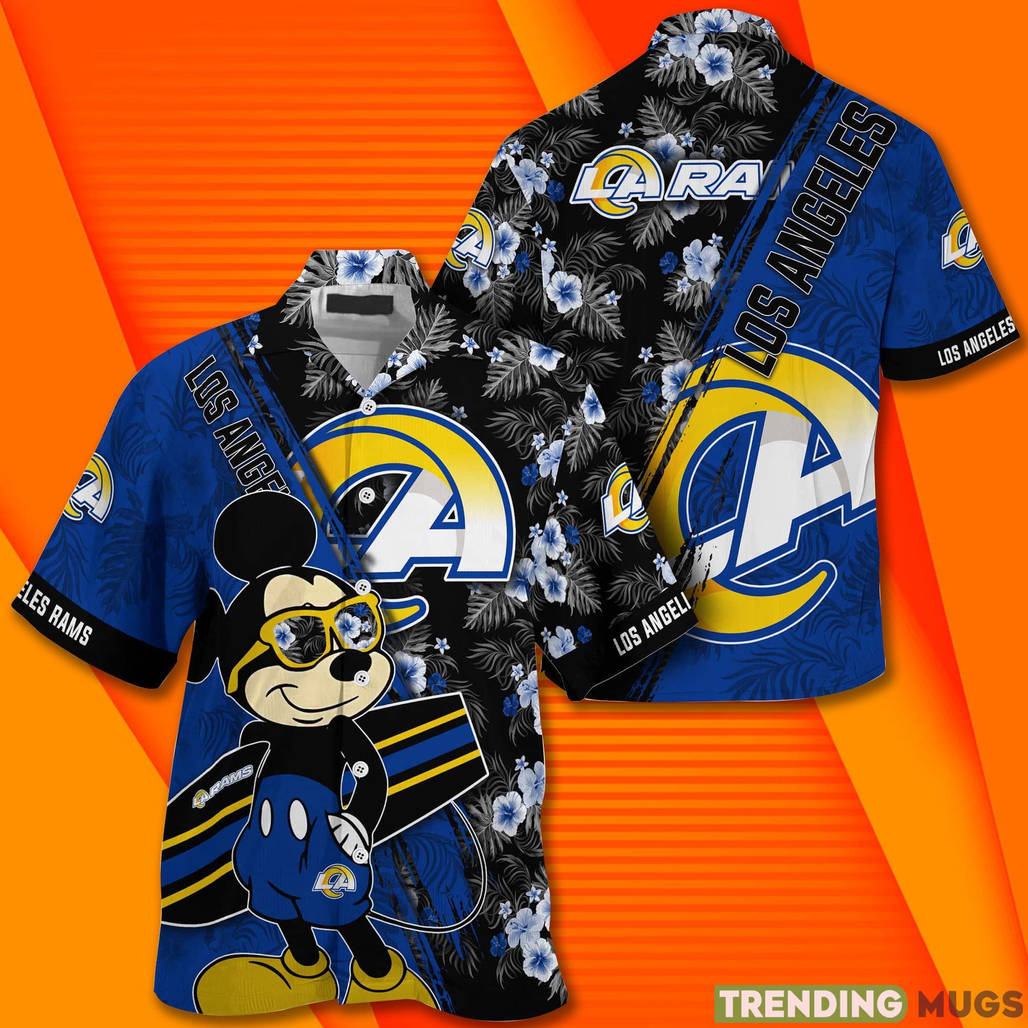Los Angeles Rams NFL All Over Print Short Sleeves Hawaiian Shirt Hawaiian Shirt Los Angeles Rams NFL All Over Print Short Sleeves Hawaiian Shirt Hawaiian Shirt