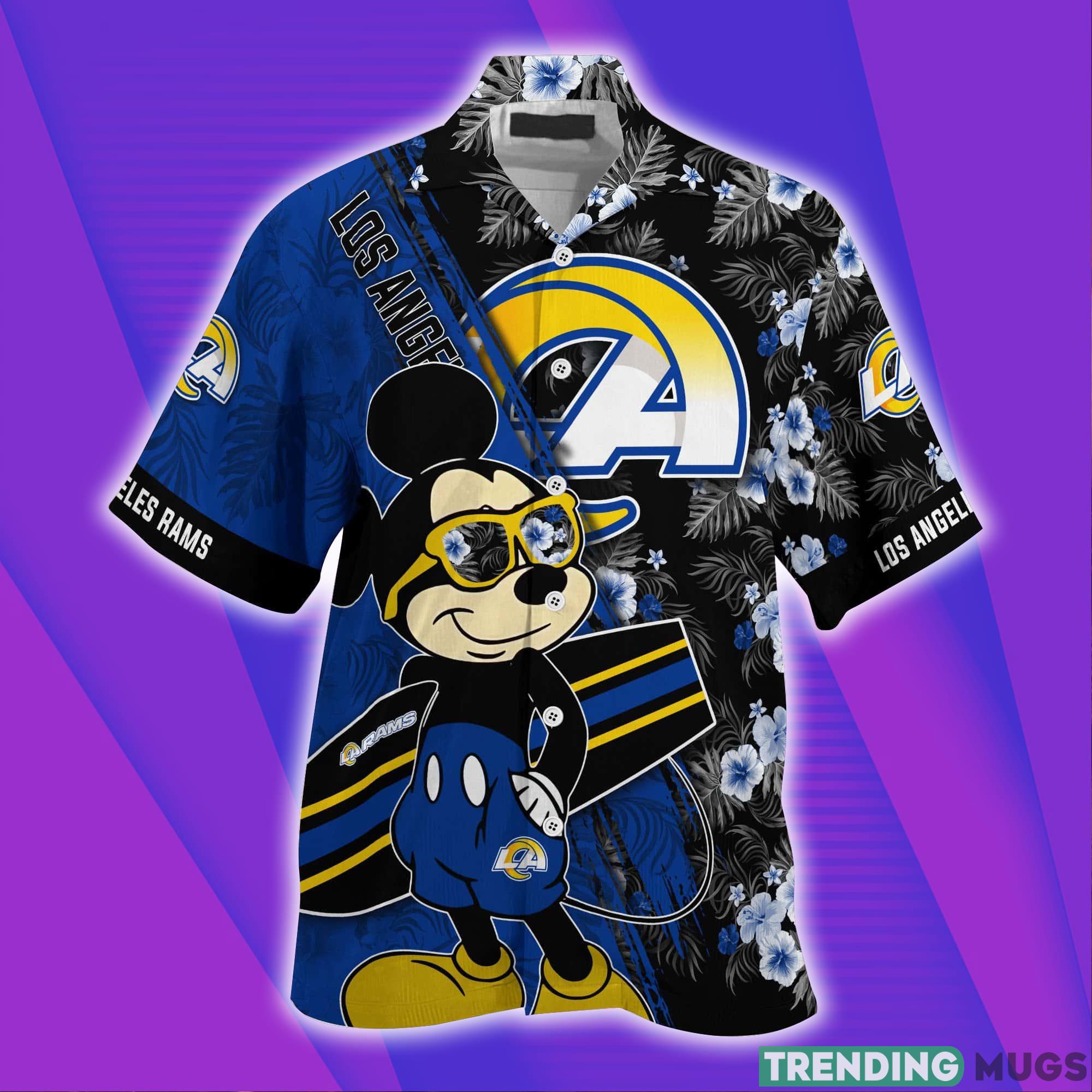 Los Angeles Rams NFL All Over Print Short Sleeves Hawaiian Shirt Hawaiian Shirt Los Angeles Rams NFL All Over Print Short Sleeves Hawaiian Shirt Hawaiian Shirt