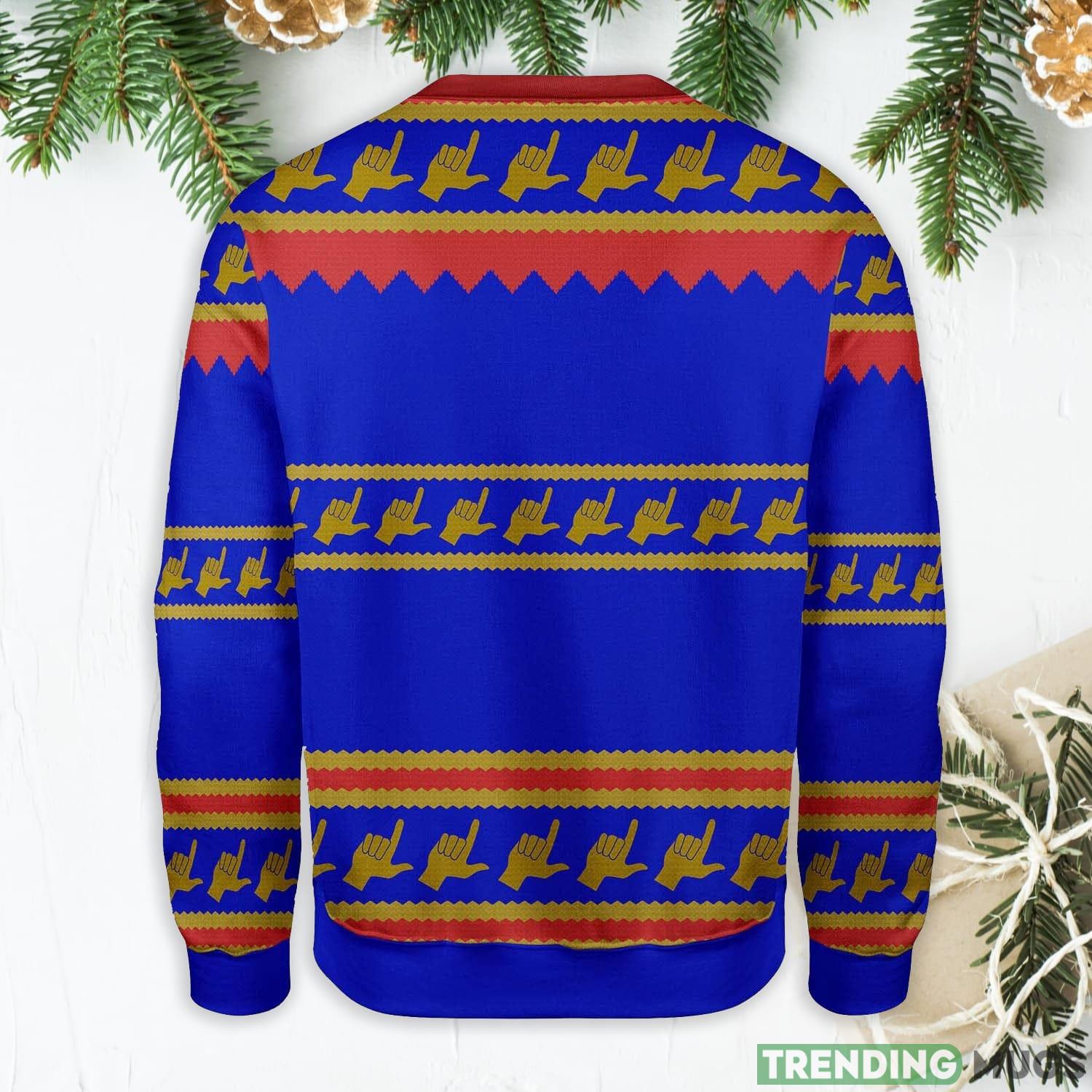 Loser Hand Sign Ugly Christmas Sweater Sweater Loser Hand Sign Ugly Christmas Sweater Sweater