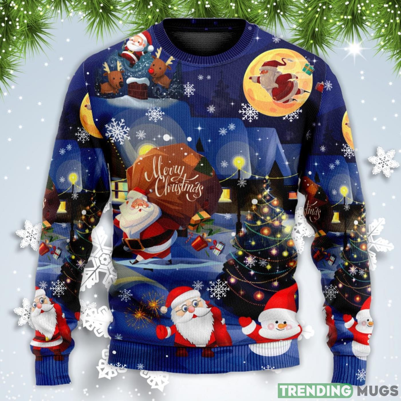 Love Santa And Gifts Christmas Sweatshirt Sweater Sweater Love Santa And Gifts Christmas Sweatshirt Sweater Sweater