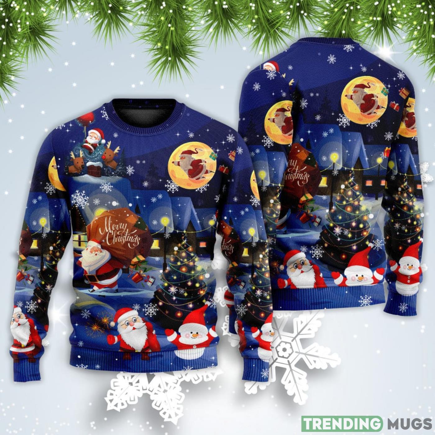 Love Santa And Gifts Christmas Sweatshirt Sweater Sweater Love Santa And Gifts Christmas Sweatshirt Sweater Sweater