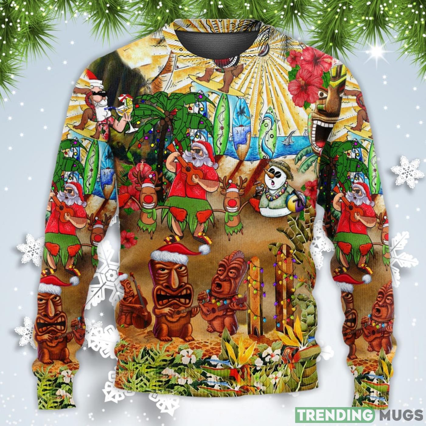 Mele Kalikimaka From Hawaii Christmas Sweatshirt Sweater Sweater Mele Kalikimaka From Hawaii Christmas Sweatshirt Sweater Sweater