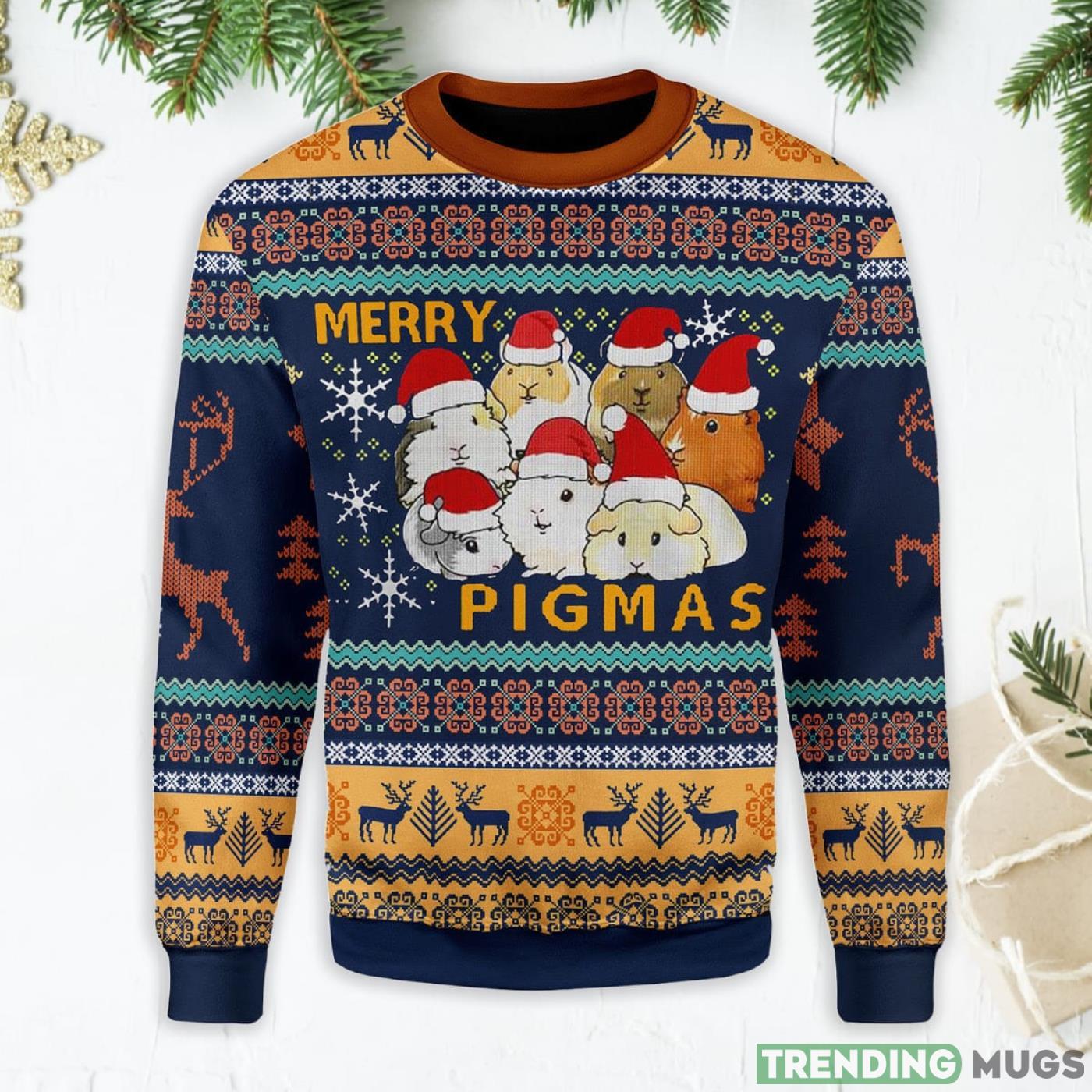 Merry Pigmas Ugly Christmas Sweater Product Photo 1 Merry Pigmas Ugly Christmas Sweater Product Photo 1