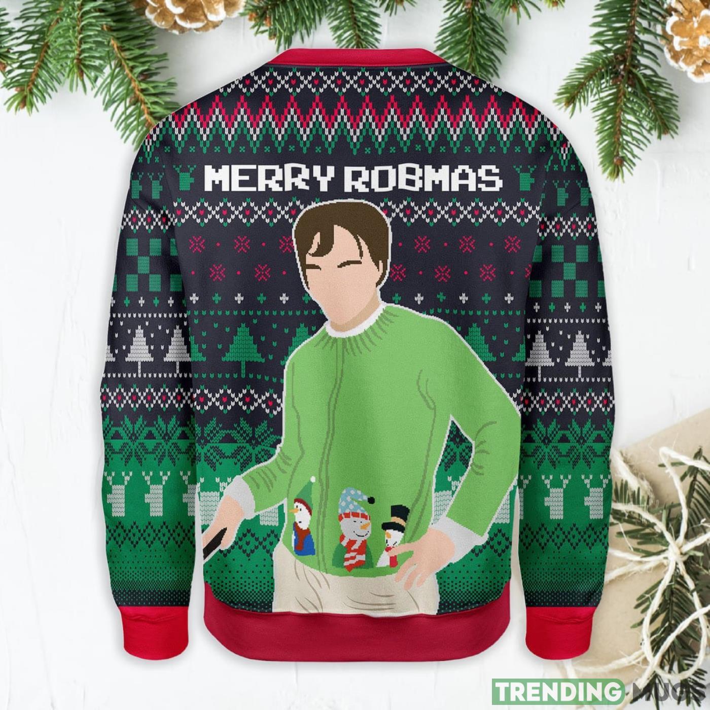 Merry Robmas Robert Pattinson Green Ugly Christmas Sweater Sweater Merry Robmas Robert Pattinson Green Ugly Christmas Sweater Sweater