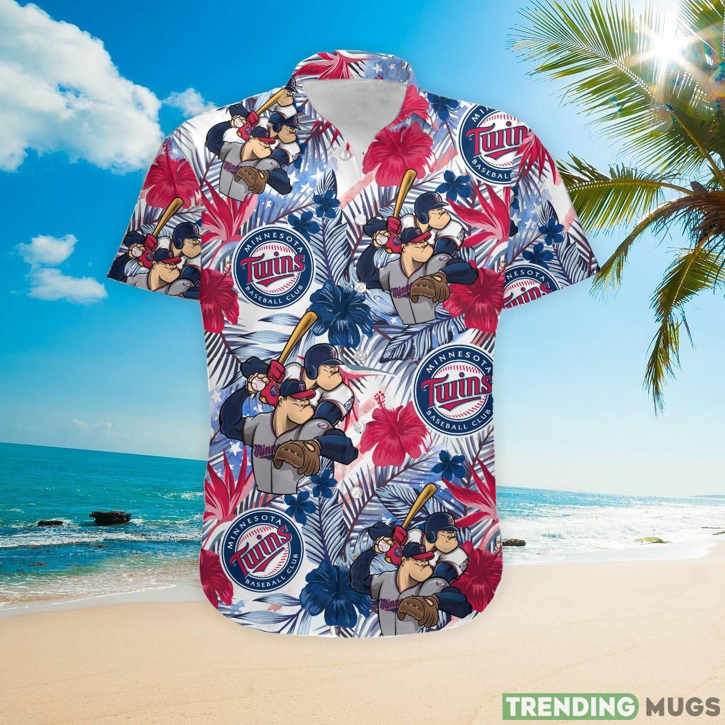Minnesota Twins Tropical Floral Custom Name Aloha Hawaiian Shirt Hawaiian Shirt Minnesota Twins Tropical Floral Custom Name Aloha Hawaiian Shirt Hawaiian Shirt
