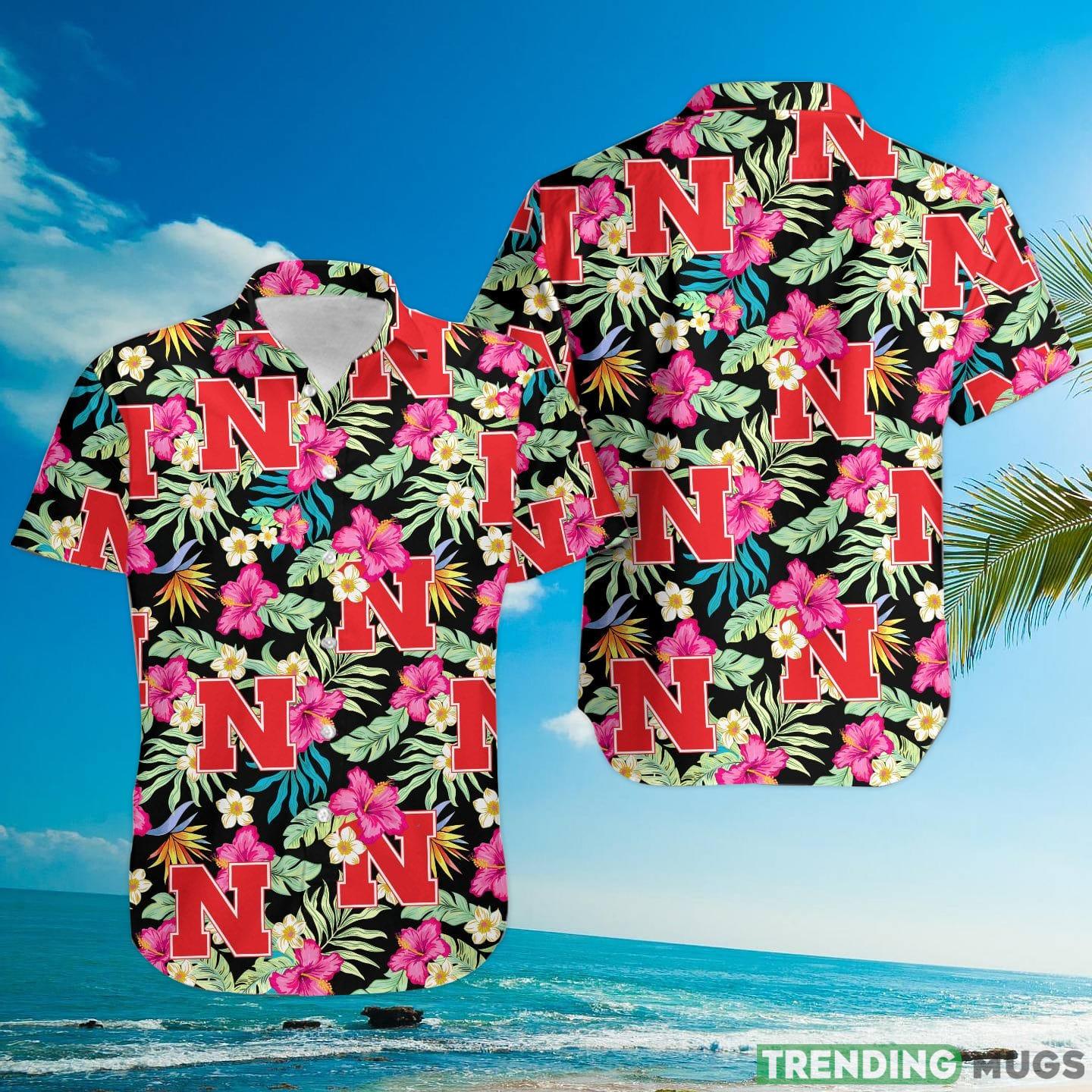 Nebraska Cornhuskers Hibiscus Hawaiian Shirt For Fans Hawaiian Shirt Nebraska Cornhuskers Hibiscus Hawaiian Shirt For Fans Hawaiian Shirt