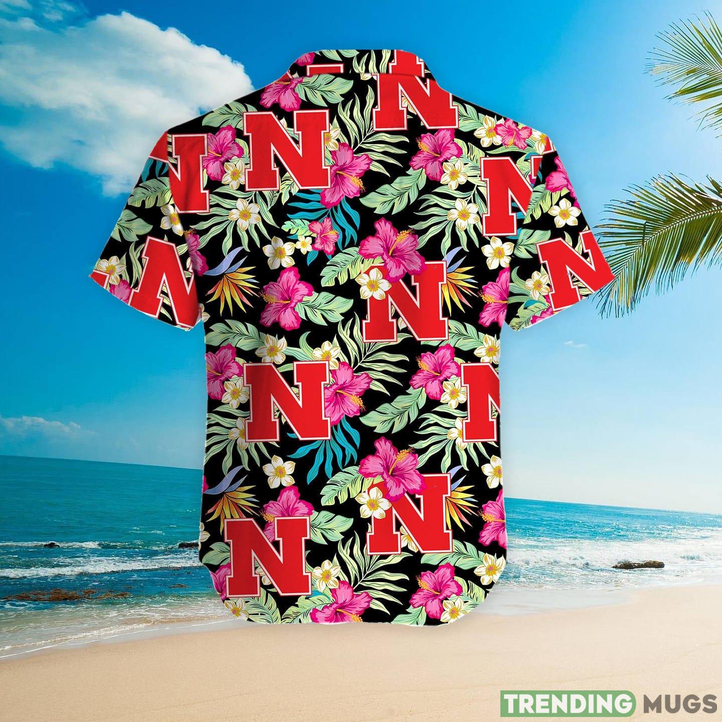 Nebraska Cornhuskers Hibiscus Hawaiian Shirt For Fans Hawaiian Shirt Nebraska Cornhuskers Hibiscus Hawaiian Shirt For Fans Hawaiian Shirt