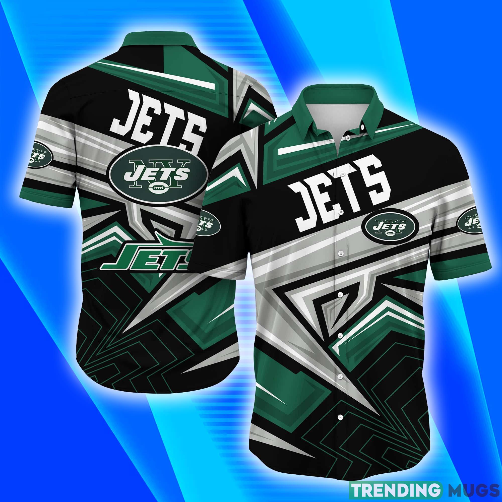 New York Jets NFL Full Print Short Sleeves Hawaiian Shirt Product Photo 1 New York Jets NFL Full Print Short Sleeves Hawaiian Shirt Product Photo 1