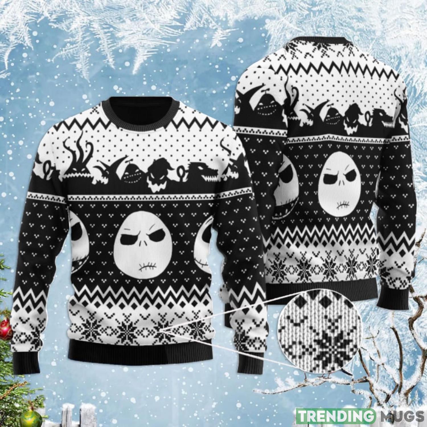 Nightmare Before Halloween Christmas Ugly Sweater Product Photo 1 Nightmare Before Halloween Christmas Ugly Sweater Product Photo 1