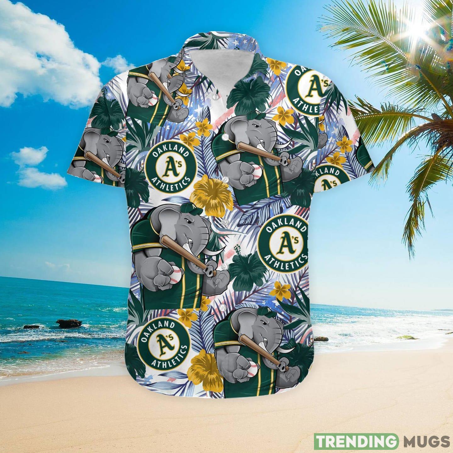 Oakland Athletics Tropical Floral Custom Name Aloha Hawaiian Shirt Hawaiian Shirt Oakland Athletics Tropical Floral Custom Name Aloha Hawaiian Shirt Hawaiian Shirt