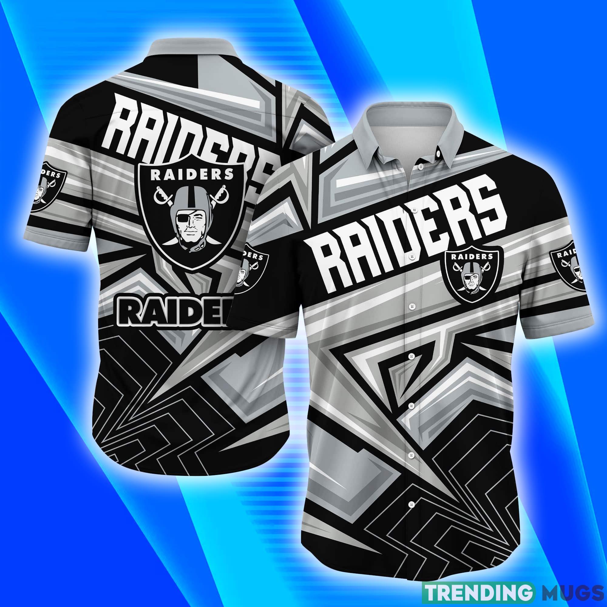 Oakland Raiders NFL Full Print Short Sleeves Hawaiian Shirt Product Photo 1 Oakland Raiders NFL Full Print Short Sleeves Hawaiian Shirt Product Photo 1