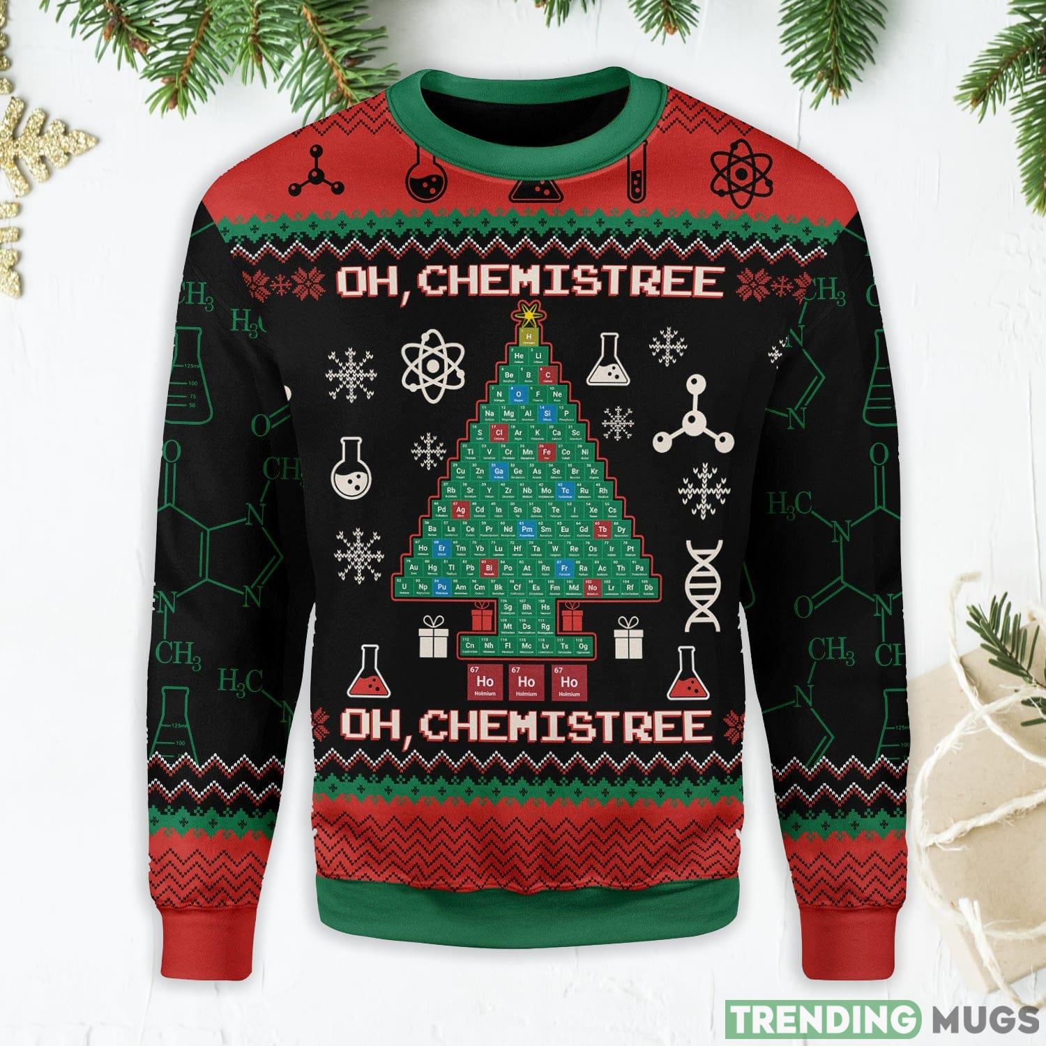 Oh Chemis Tree Ugly Christmas Sweater Product Photo 1 Oh Chemis Tree Ugly Christmas Sweater Product Photo 1