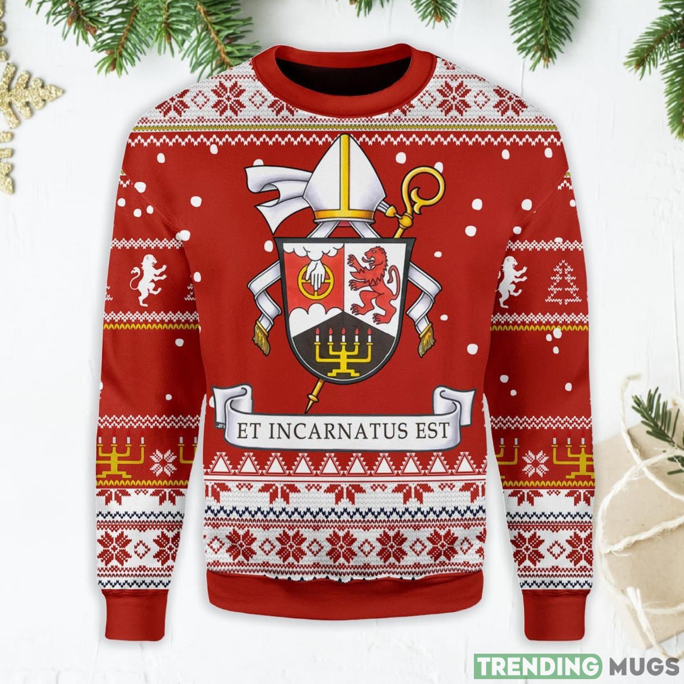 Order Of Saint Benedict Ugly Christmas Sweater Product Photo 1 Order Of Saint Benedict Ugly Christmas Sweater Product Photo 1