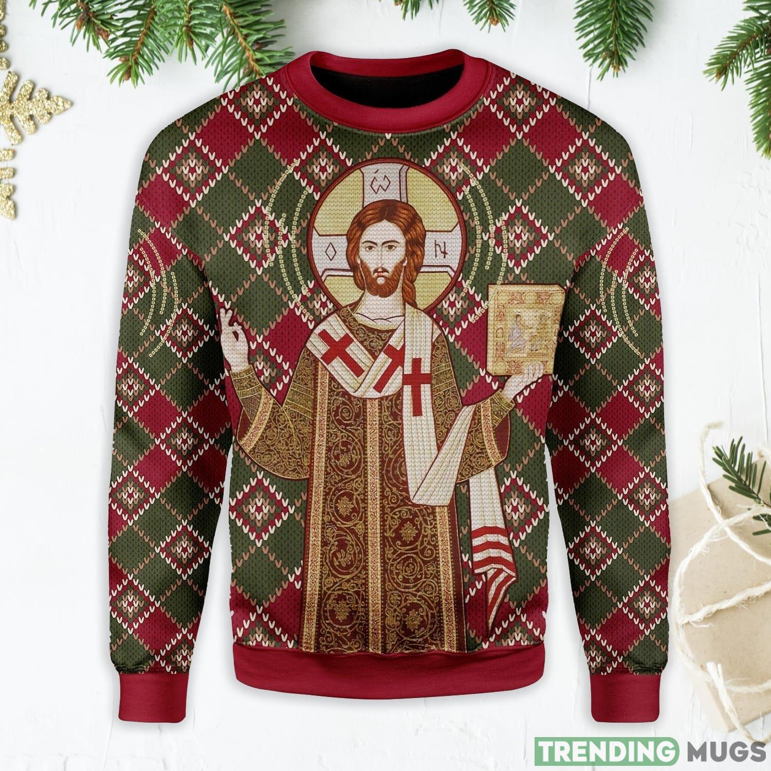 Orthodox Christianity Ugly Christmas Sweater Product Photo 1 Orthodox Christianity Ugly Christmas Sweater Product Photo 1