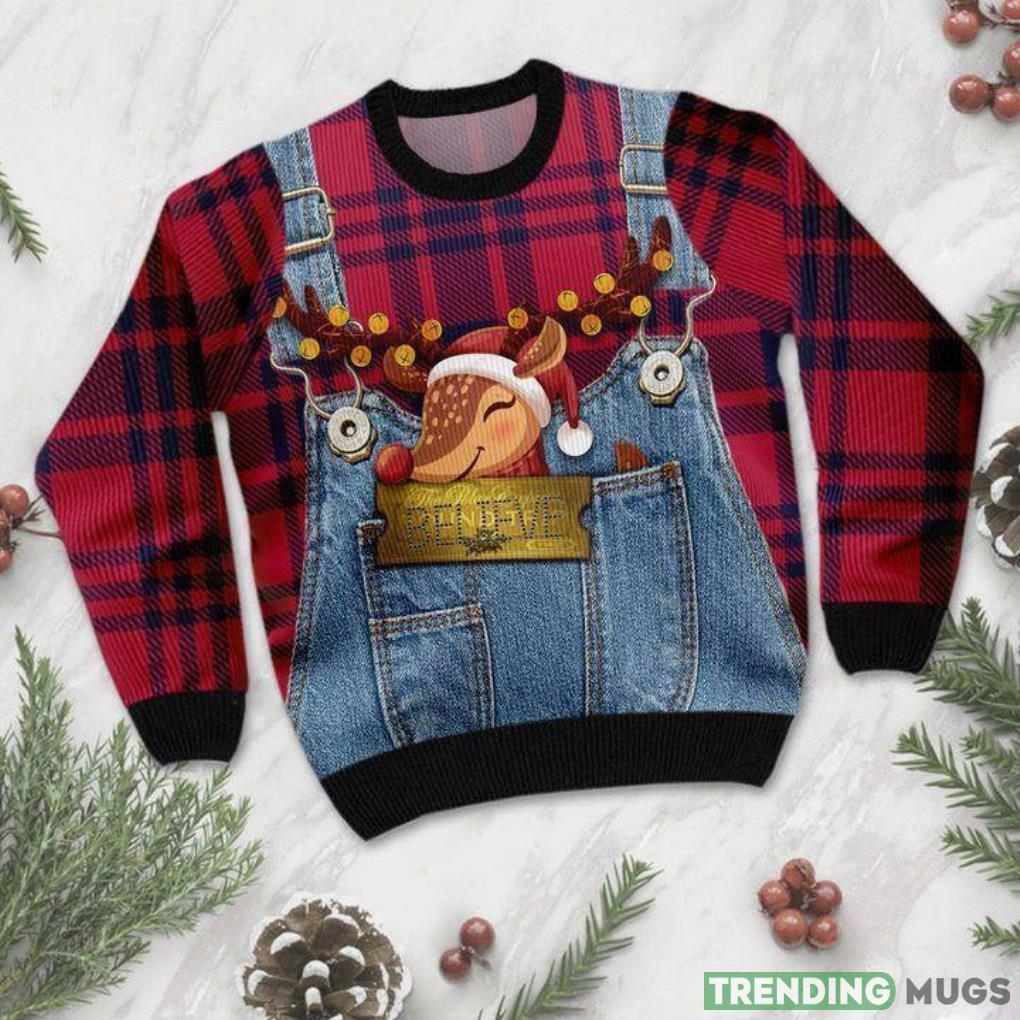 Personalized Name Deer Ugly Christmas Sweater Sweater Personalized Name Deer Ugly Christmas Sweater Sweater