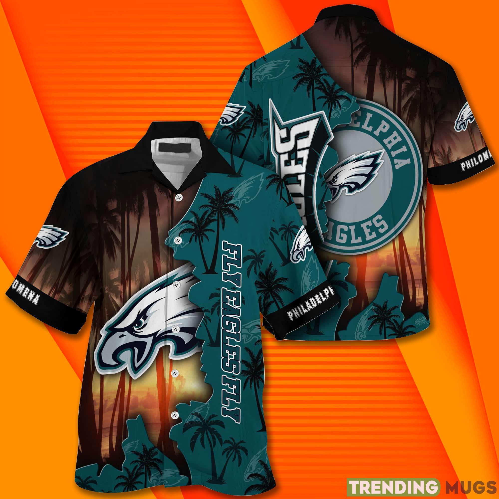 Philadelphia Eagles NF And Tropical Pattern Custom Name Hawaiian Shirt Hawaiian Shirt Philadelphia Eagles NF And Tropical Pattern Custom Name Hawaiian Shirt Hawaiian Shirt