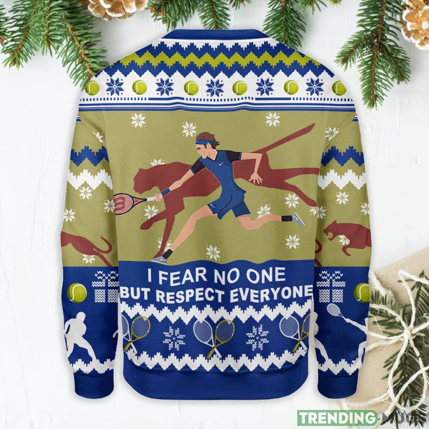 Respect Everyone Ugly Christmas Sweater Sweater Respect Everyone Ugly Christmas Sweater Sweater