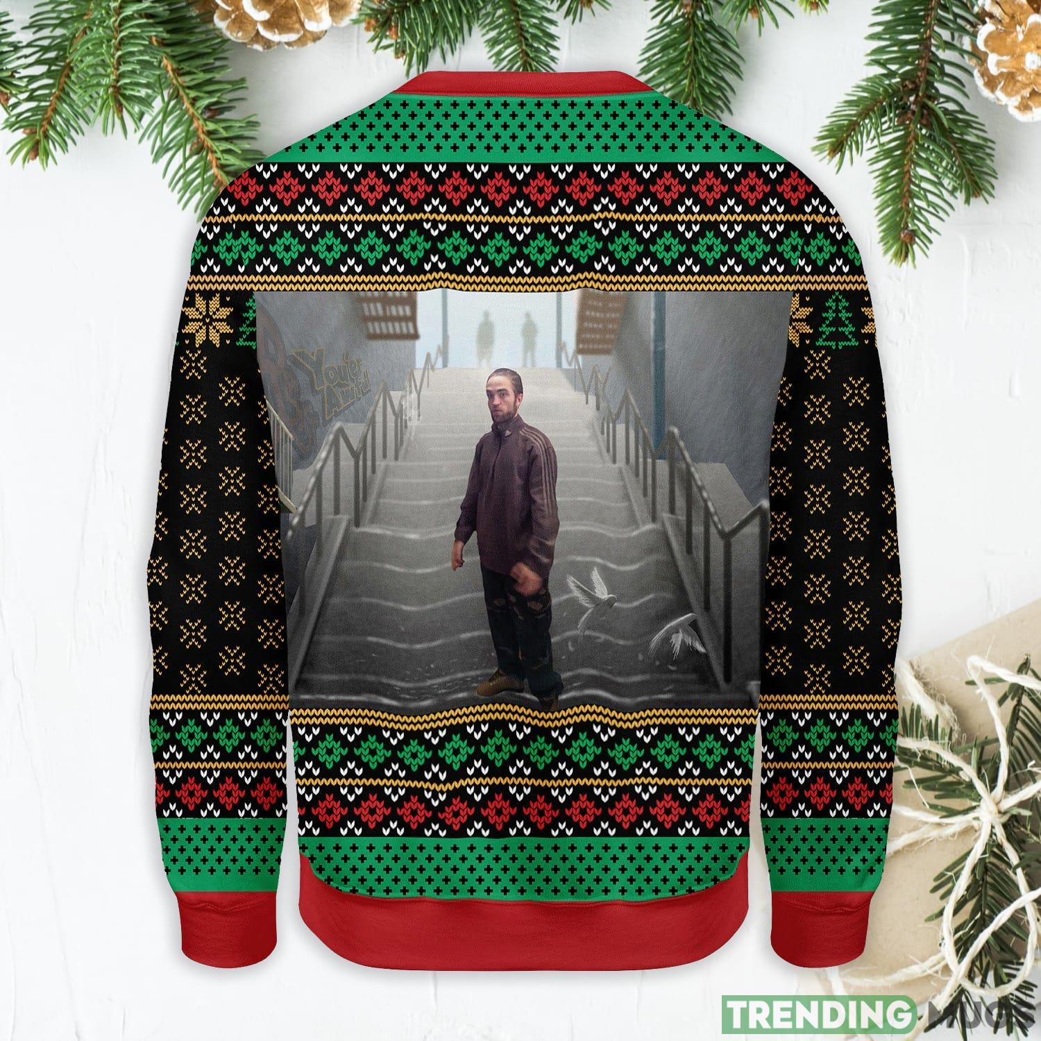 Robert Pattinson Kitchen Meme Ugly Christmas Sweater Sweater Robert Pattinson Kitchen Meme Ugly Christmas Sweater Sweater