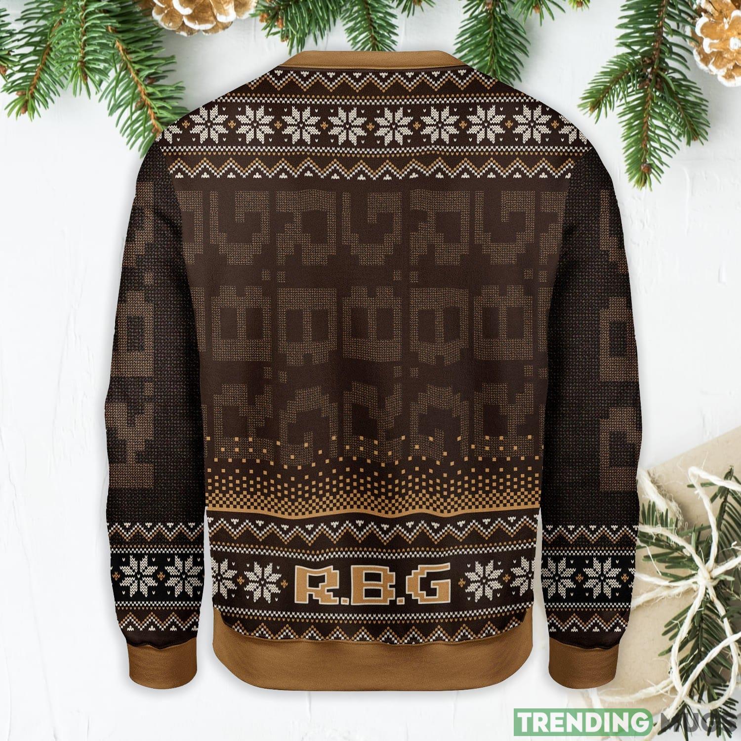 Ruth Bader Ginsburg RGB Ugly Christmas Sweater Sweater Ruth Bader Ginsburg RGB Ugly Christmas Sweater Sweater