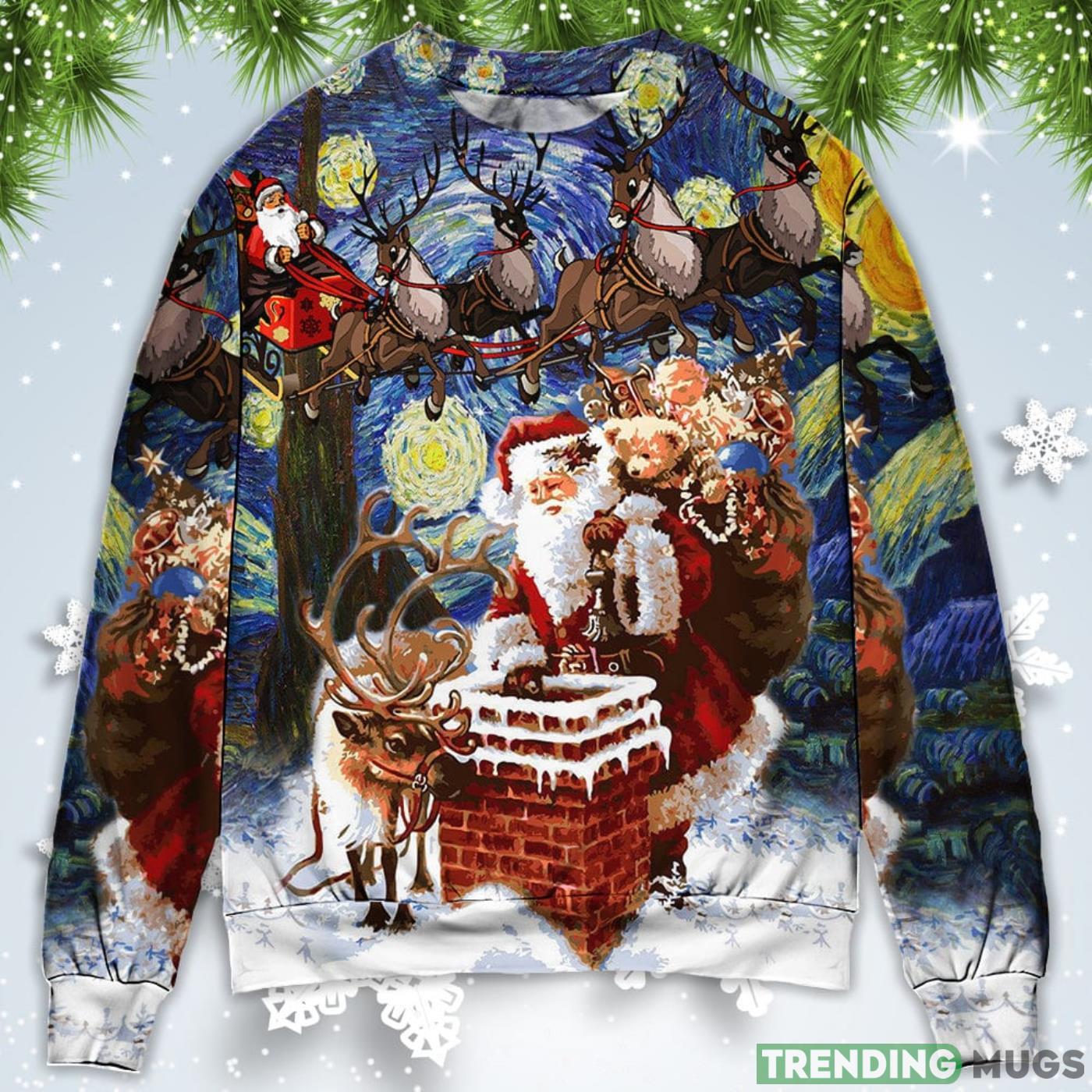 Santa Coming For You Christmas Sweatshirt Sweater Product Photo 1 Santa Coming For You Christmas Sweatshirt Sweater Product Photo 1