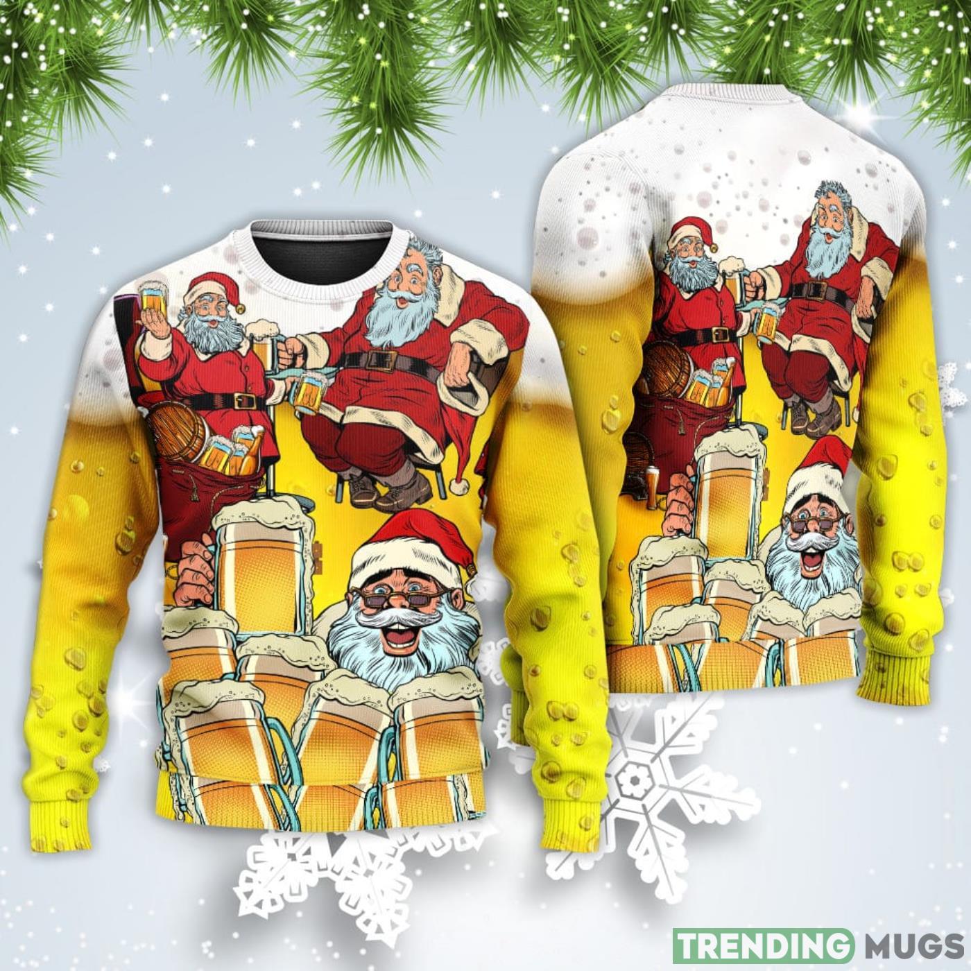 Santa I Want More Beer Christmas Sweatshirt Sweater Sweater Santa I Want More Beer Christmas Sweatshirt Sweater Sweater