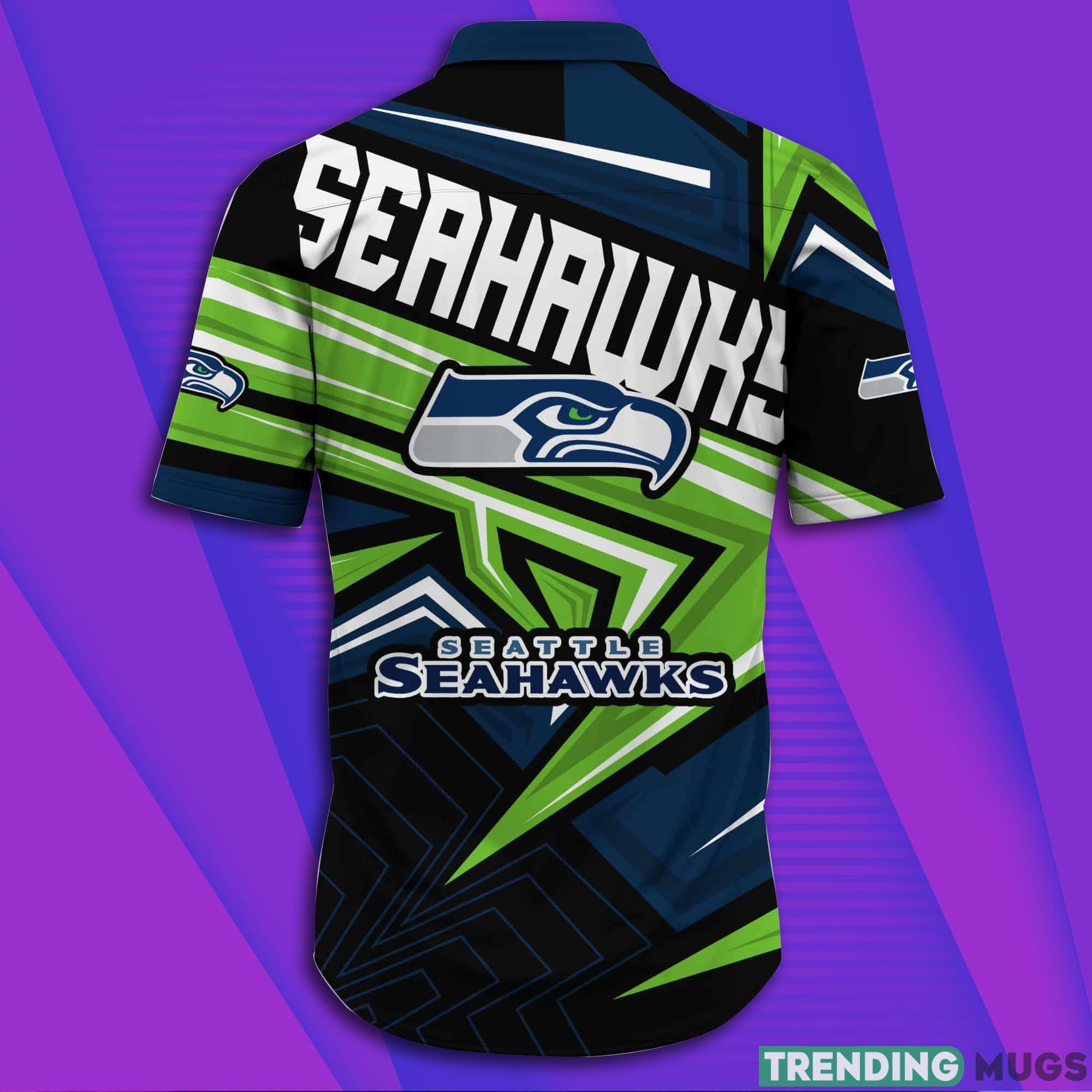 Seattle Seahawks NFL Full Print Short Sleeves Hawaiian Shirt Hawaiian Shirt Seattle Seahawks NFL Full Print Short Sleeves Hawaiian Shirt Hawaiian Shirt