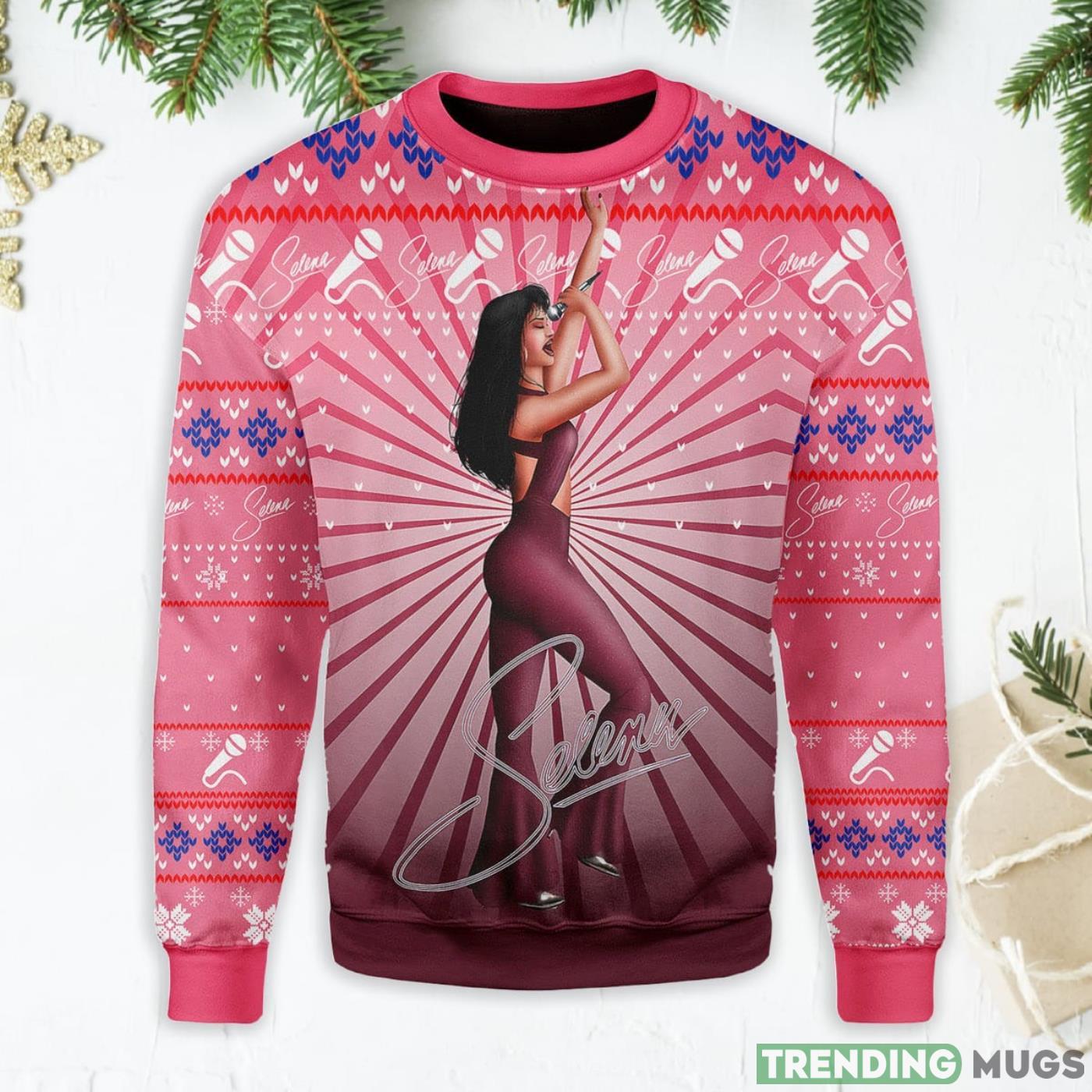 Selena Quintanilla Ugly Christmas Sweater Product Photo 1