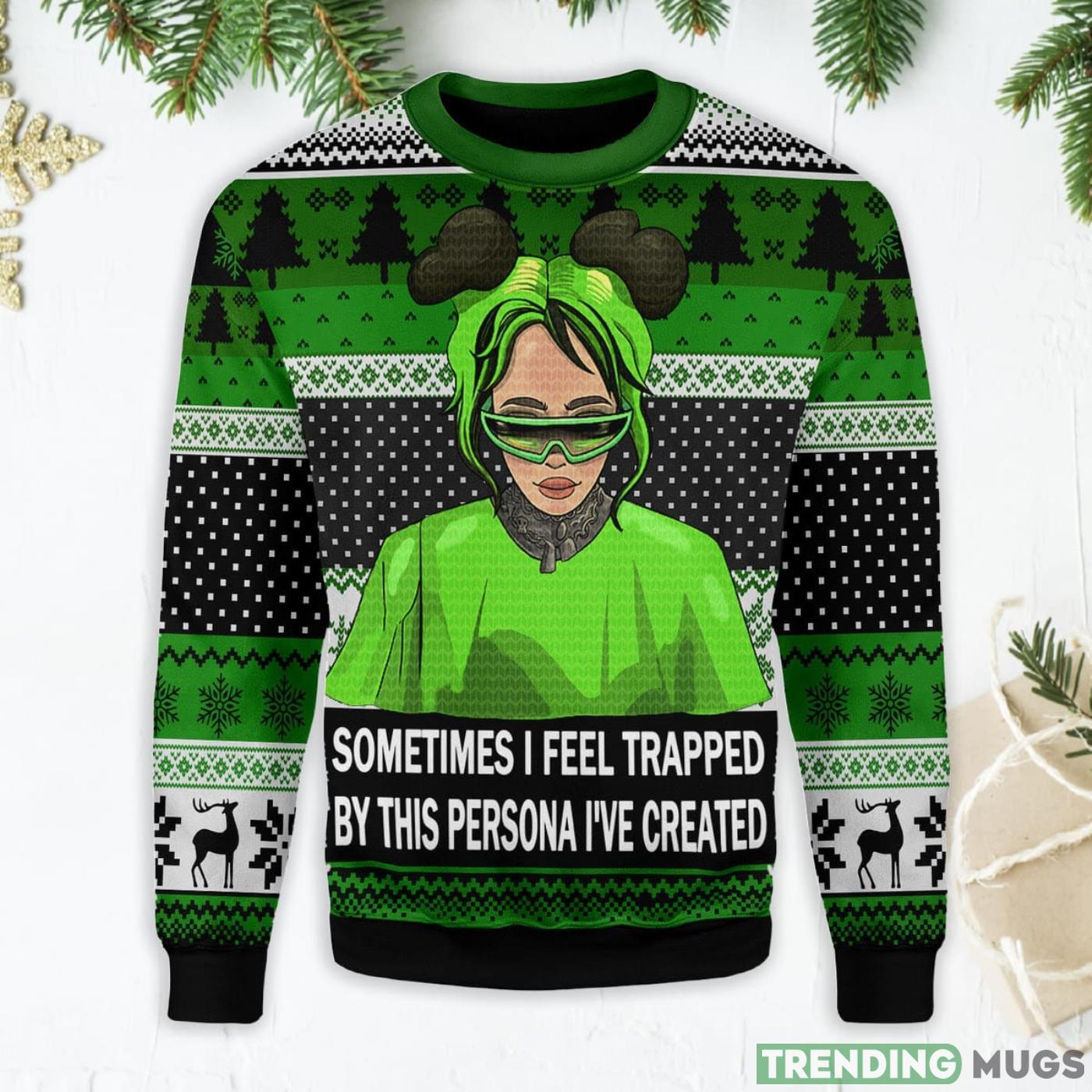 Sometimes I Feel Trapped By This Persona I've Created Ugly Christmas Sweater Product Photo 1 Sometimes I Feel Trapped By This Persona I've Created Ugly Christmas Sweater Product Photo 1