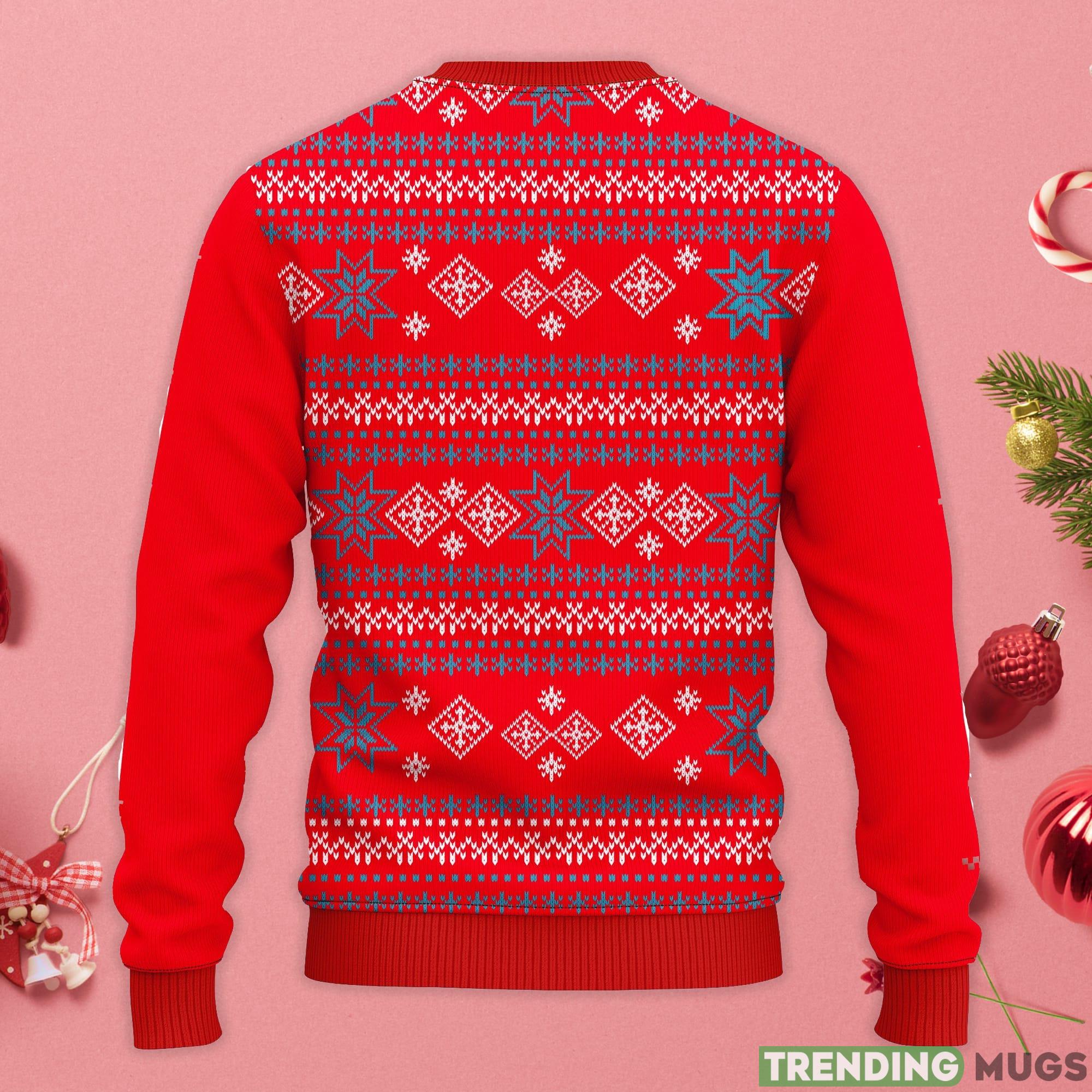 Stitch Winter Red Ugly Christmas Sweater Sweater Stitch Winter Red Ugly Christmas Sweater Sweater