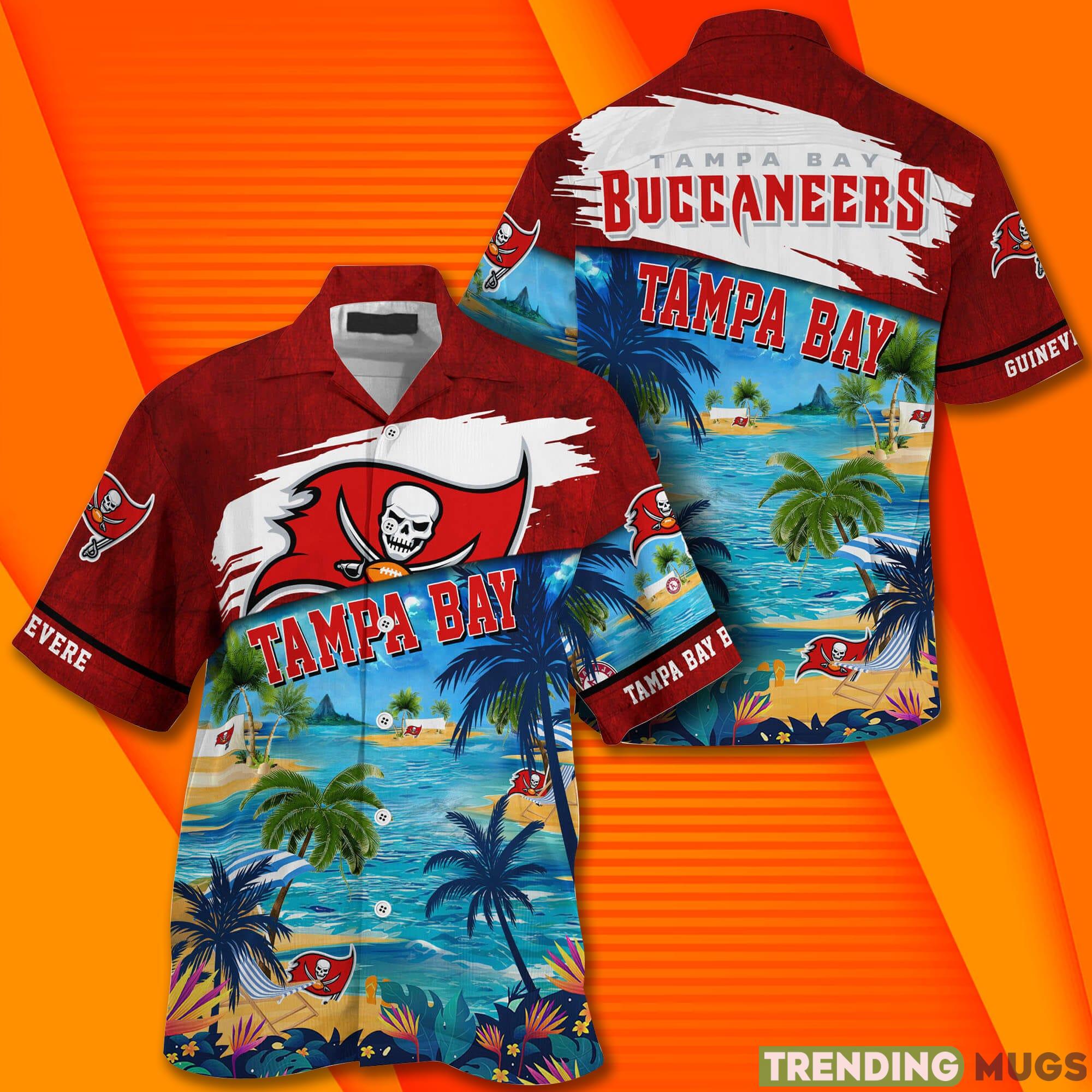 Tampa Bay Buccaneers NFL Custom Name Hawaiian Shirt Summer Shirt Hawaiian Shirt Tampa Bay Buccaneers NFL Custom Name Hawaiian Shirt Summer Shirt Hawaiian Shirt
