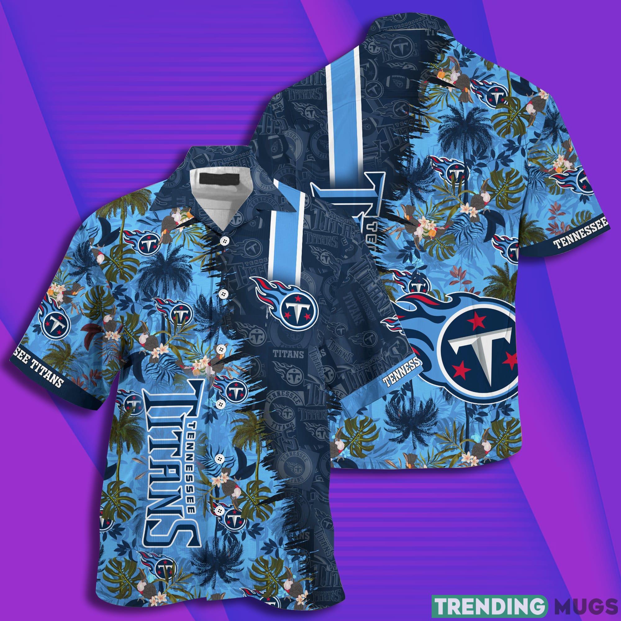 Tennessee Titans NFL All Over Print Hawaiian Shirt Product Photo 1 Tennessee Titans NFL All Over Print Hawaiian Shirt Product Photo 1