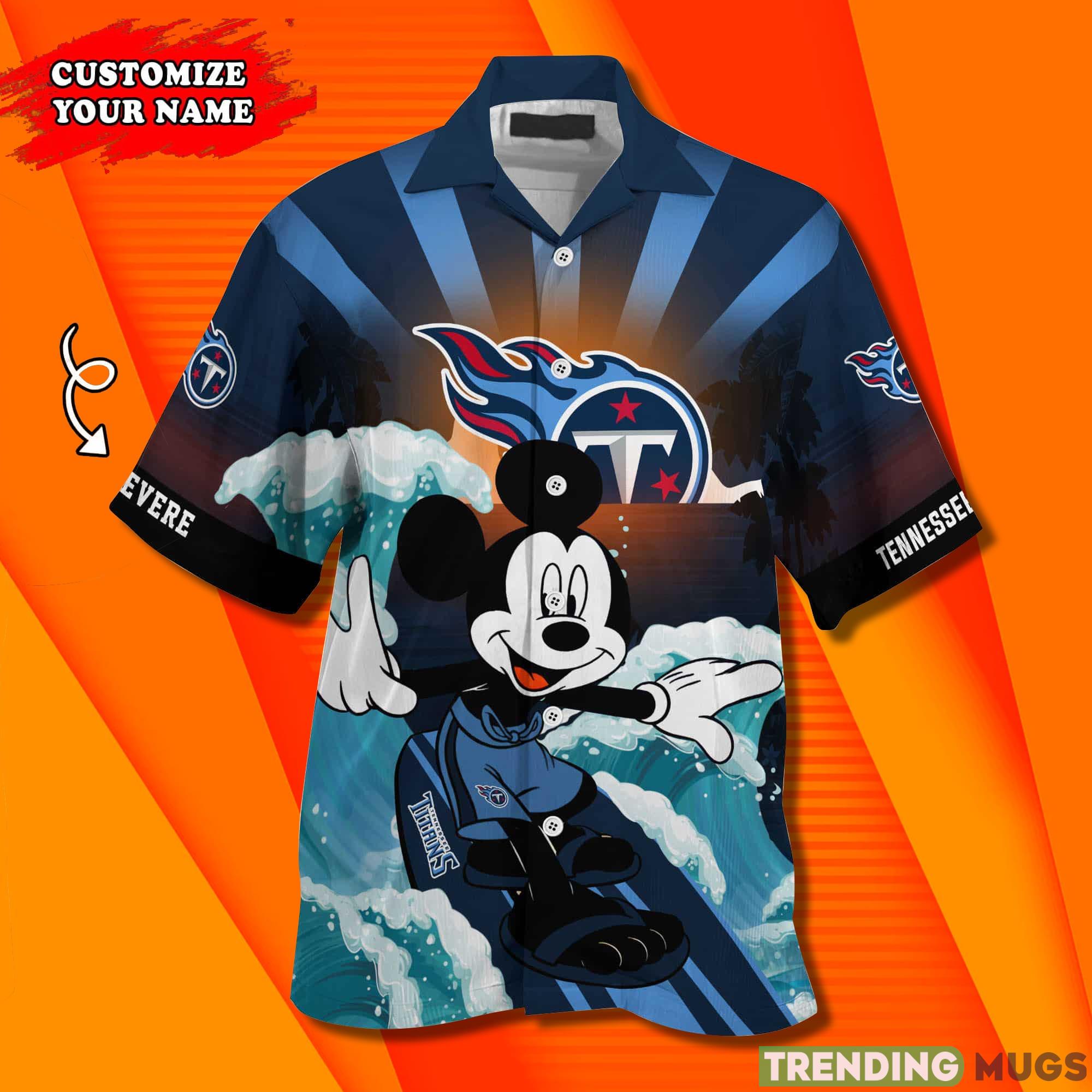 Tennessee Titans NFL Custom Name Hawaiian Shirt Hawaiian Shirt Tennessee Titans NFL Custom Name Hawaiian Shirt Hawaiian Shirt