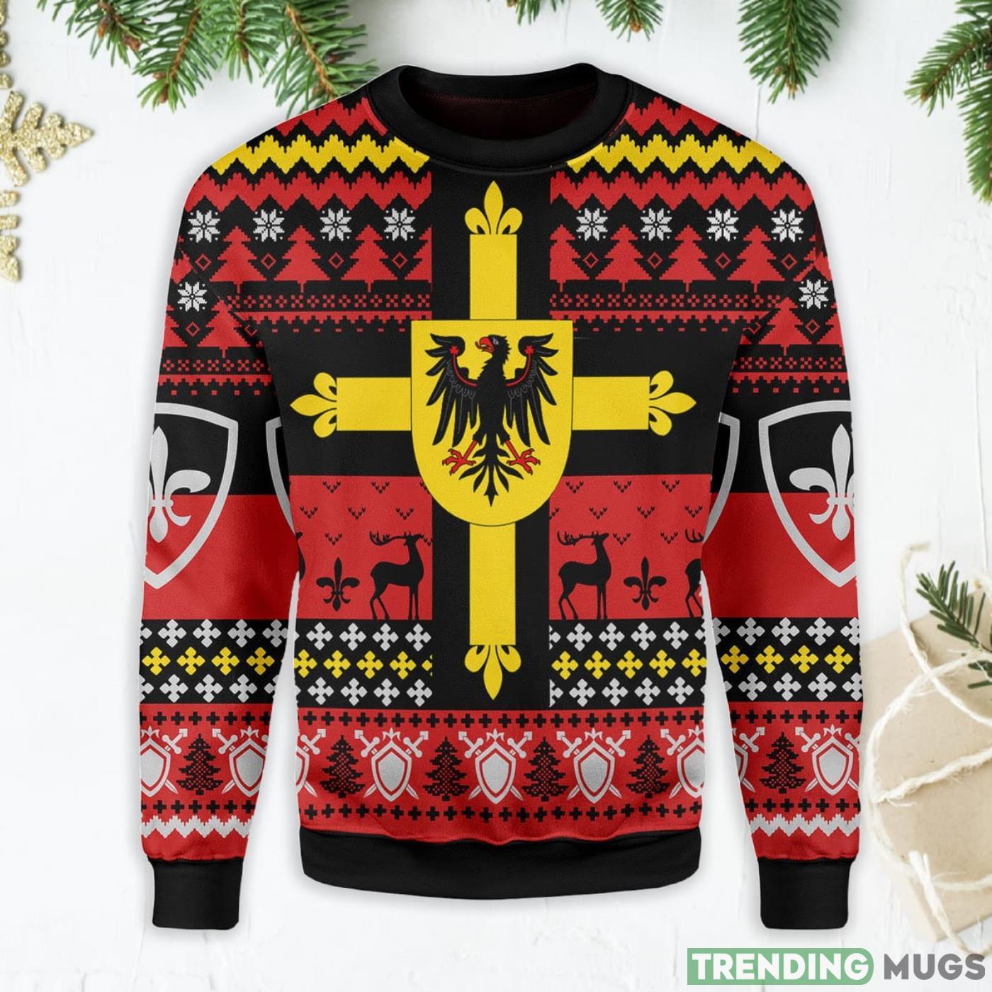 Teutonic Knights Ugly Christmas Sweater Product Photo 1 Teutonic Knights Ugly Christmas Sweater Product Photo 1