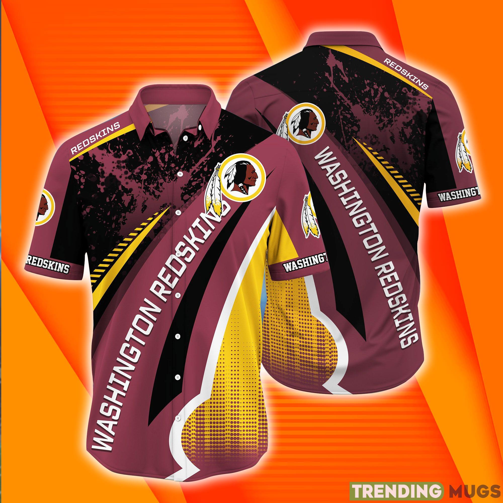 Washington Redskins NFL Design 3D Hawaiian Shirt Product Photo 1 Washington Redskins NFL Design 3D Hawaiian Shirt Product Photo 1