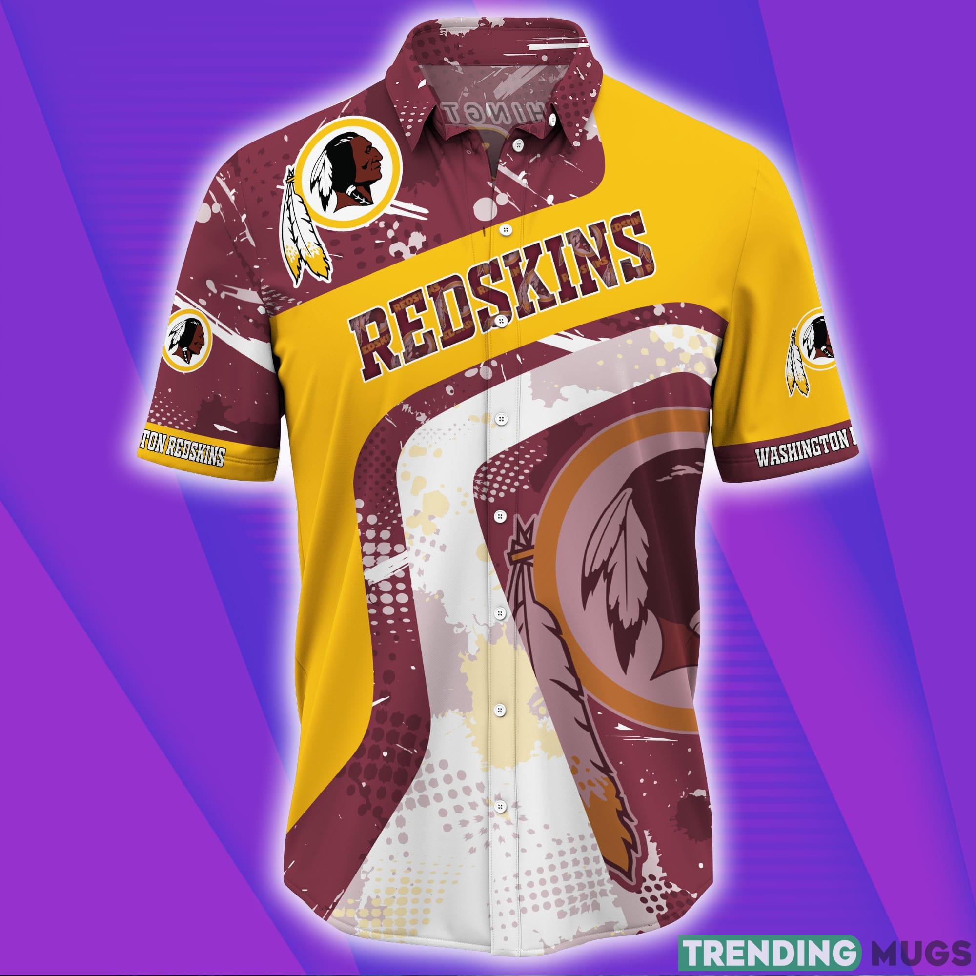 Washington Redskins NFL Point Grunge Short Sleeves Hawaiian Shirt Hawaiian Shirt Washington Redskins NFL Point Grunge Short Sleeves Hawaiian Shirt Hawaiian Shirt