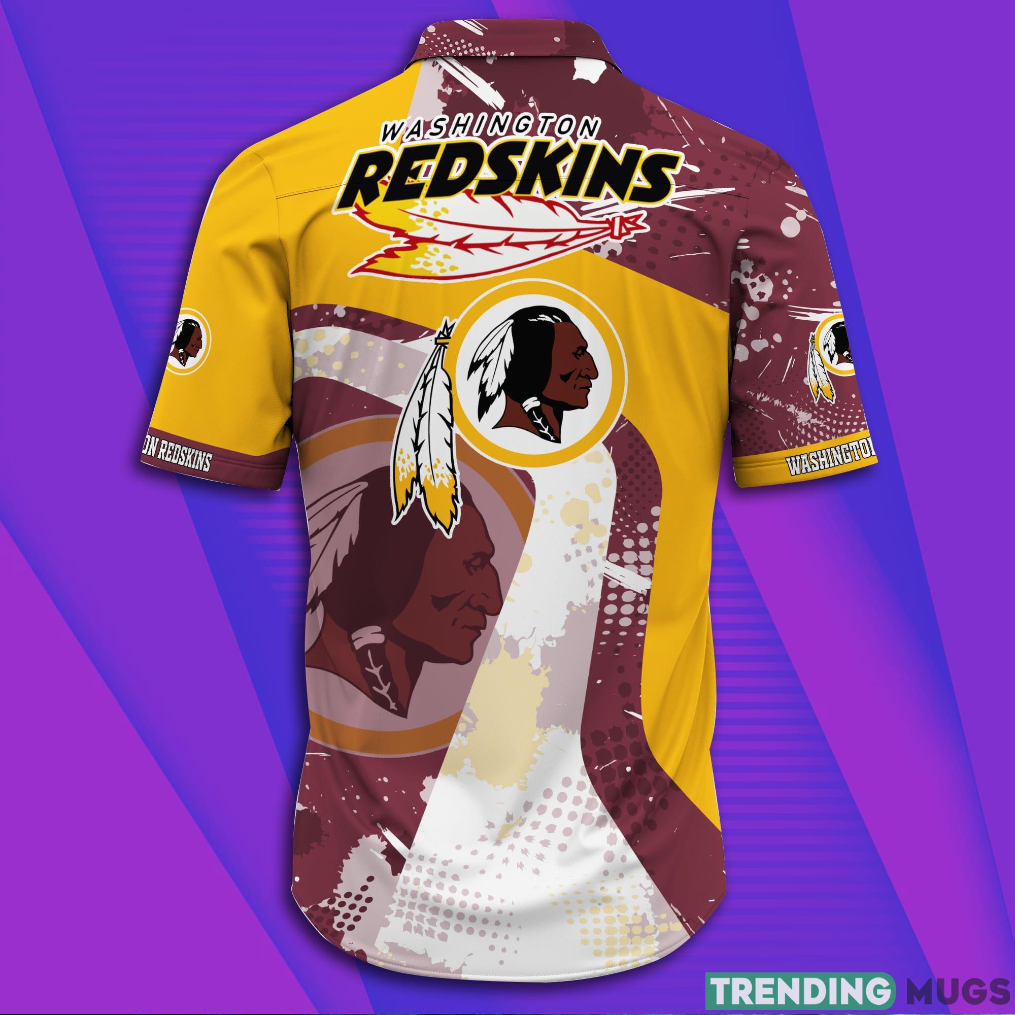 Washington Redskins NFL Point Grunge Short Sleeves Hawaiian Shirt Hawaiian Shirt Washington Redskins NFL Point Grunge Short Sleeves Hawaiian Shirt Hawaiian Shirt