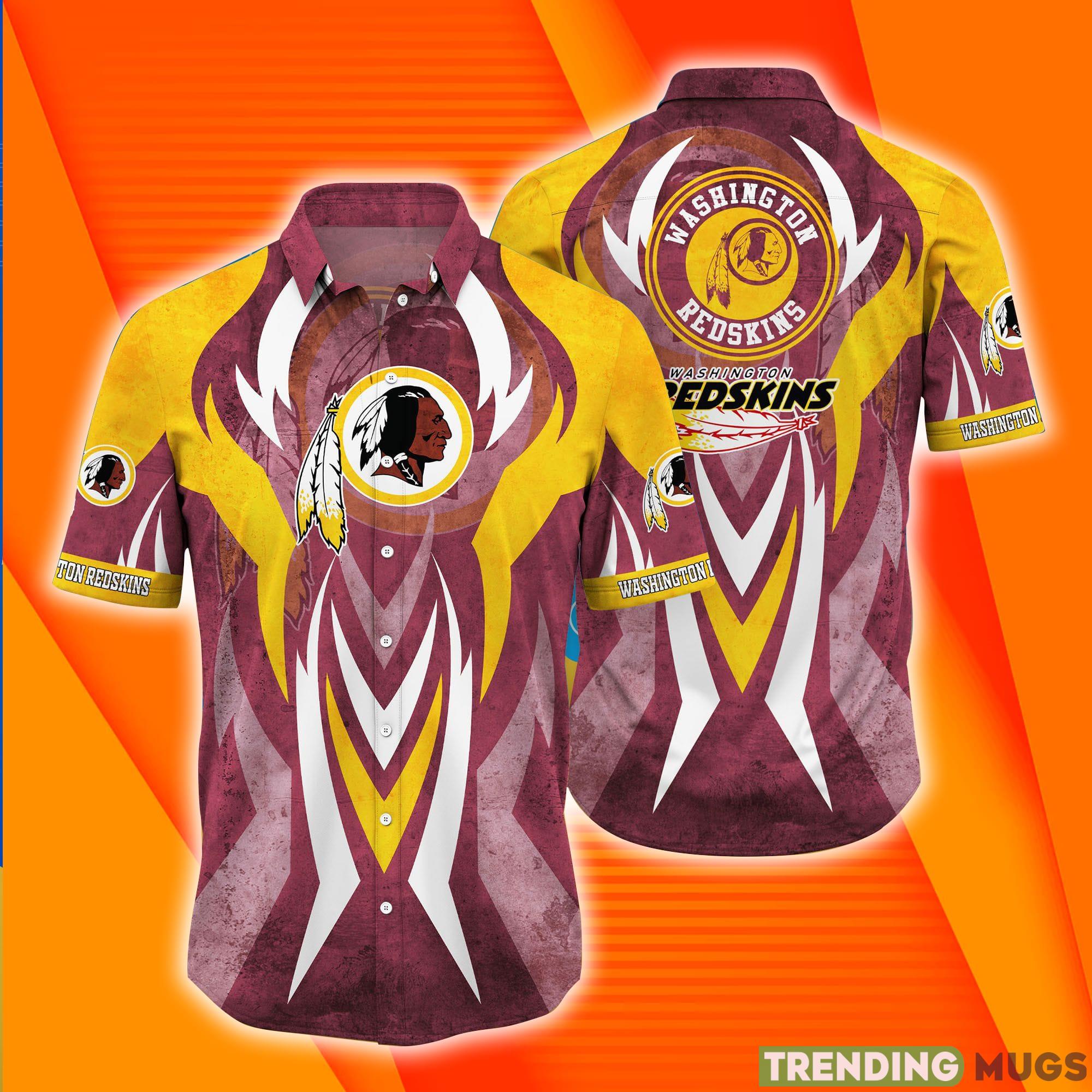 Washington Redskins NFL Summer Shirts Hawaiian Shirt Product Photo 1 Washington Redskins NFL Summer Shirts Hawaiian Shirt Product Photo 1