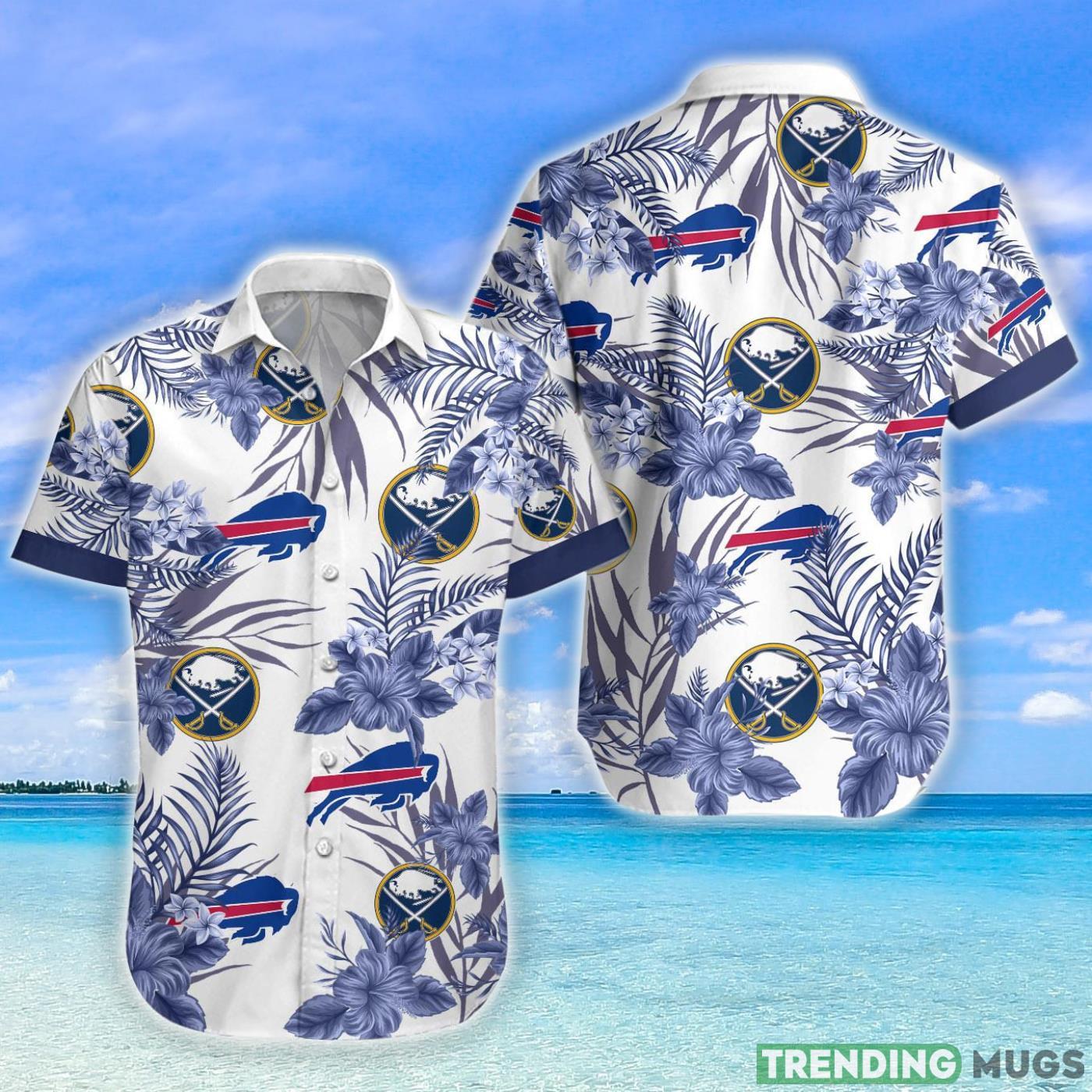Buffalo Bills Buffalo Sabres Hawaiian Shirt For Fans Hawaiian Shirt Buffalo Bills Buffalo Sabres Hawaiian Shirt For Fans Hawaiian Shirt