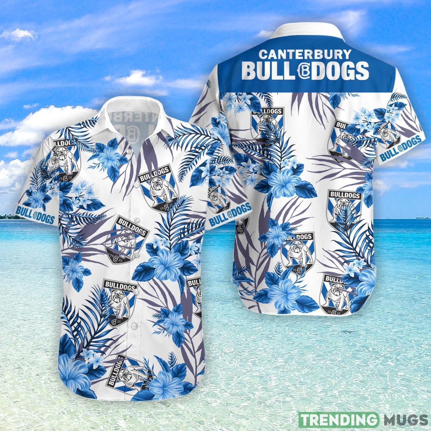 Canterbury Bulldogs Hawaiian Shirt For Fans Product Photo 1 Canterbury Bulldogs Hawaiian Shirt For Fans Product Photo 1