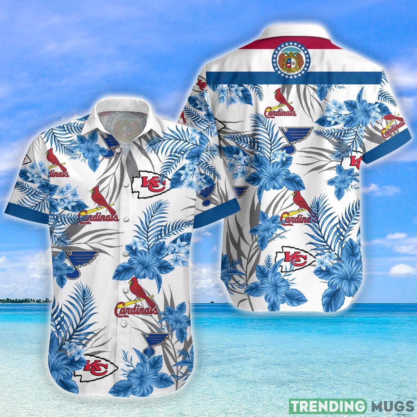 Cardinals Chiefs Blues Hawaiian Shirt For Fans Hawaiian Shirt Cardinals Chiefs Blues Hawaiian Shirt For Fans Hawaiian Shirt