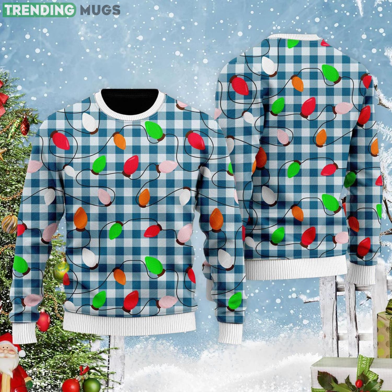 Christmas Is Lit Christmas Gift Ugly Christmas Sweater 3D Sweater Christmas Is Lit Christmas Gift Ugly Christmas Sweater 3D Sweater