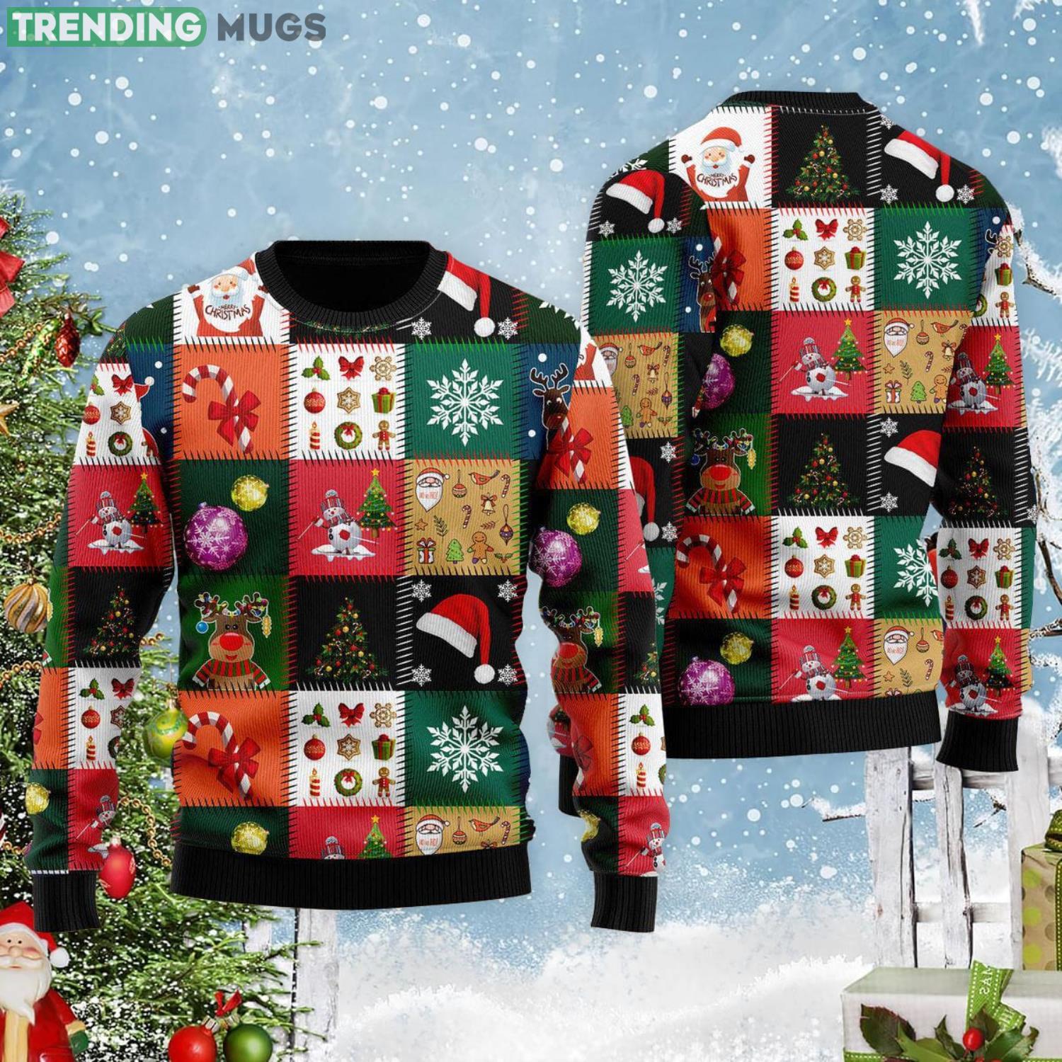 Christmas Pattern Xmas Fancy Christmas Gift Ugly Christmas Sweater 3D Sweater Christmas Pattern Xmas Fancy Christmas Gift Ugly Christmas Sweater 3D Sweater
