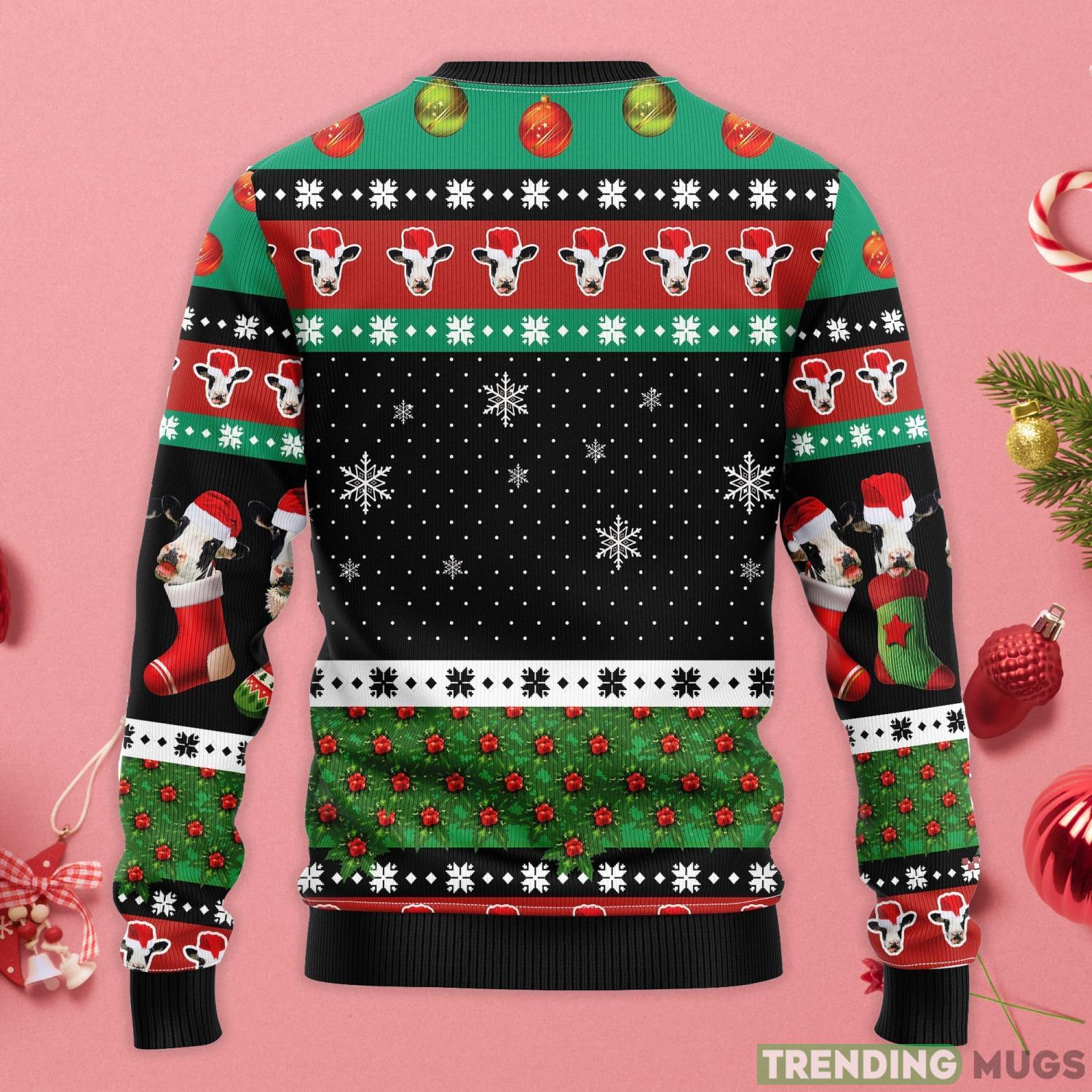 Cow Funny Christmas Gift Ugly Christmas Sweater 3D Sweater Cow Funny Christmas Gift Ugly Christmas Sweater 3D Sweater
