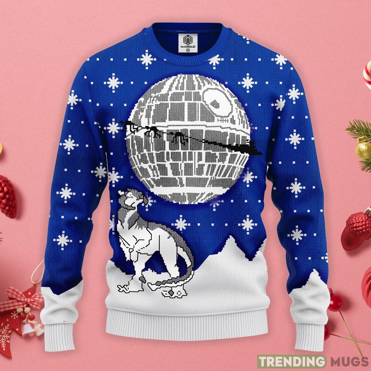 Death Star Christmas Gift Ugly Christmas Sweater Product Photo 1 Death Star Christmas Gift Ugly Christmas Sweater Product Photo 1