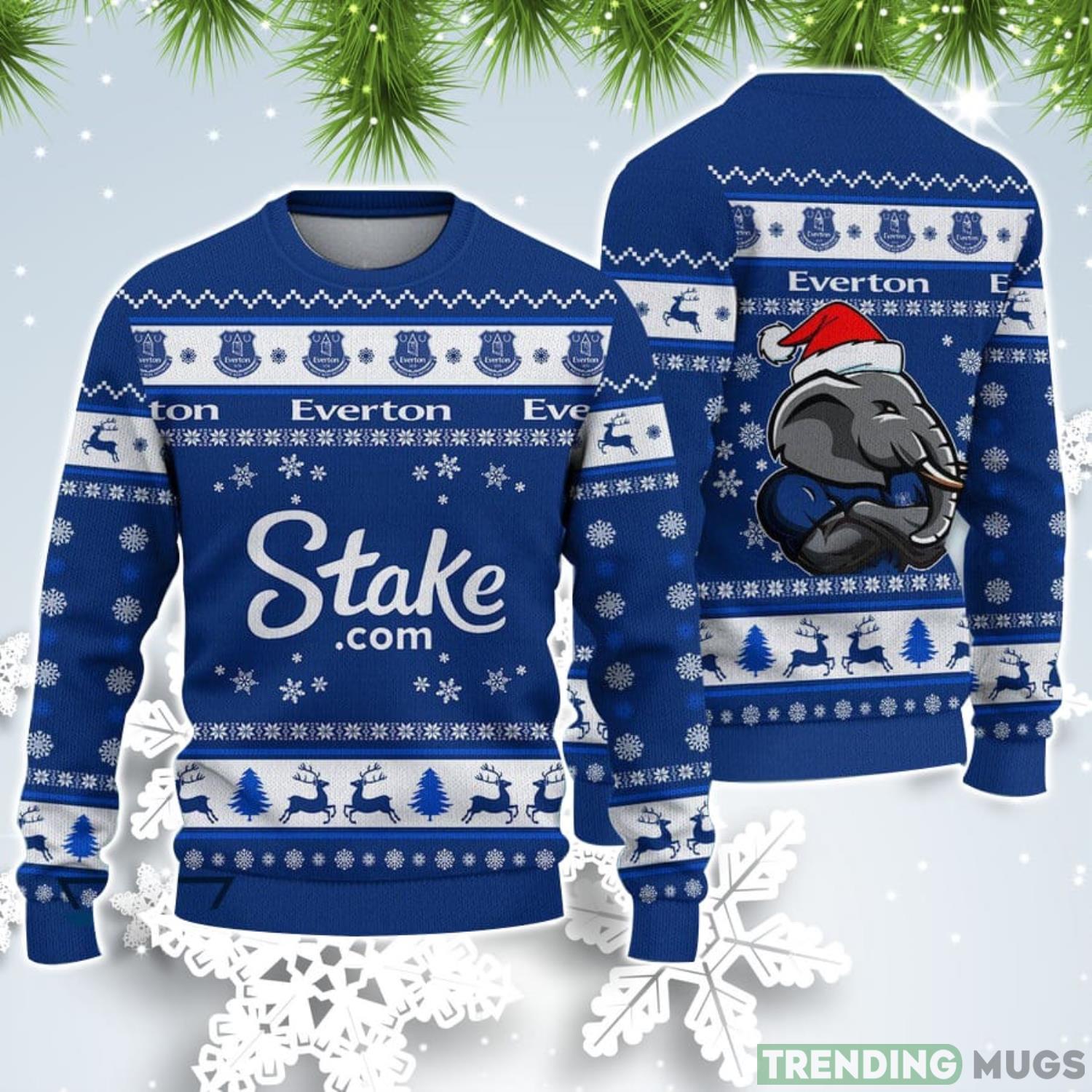 Everton F.C christmas 2022 Ugly Christmas Sweater Christmas Gift Product Photo 1