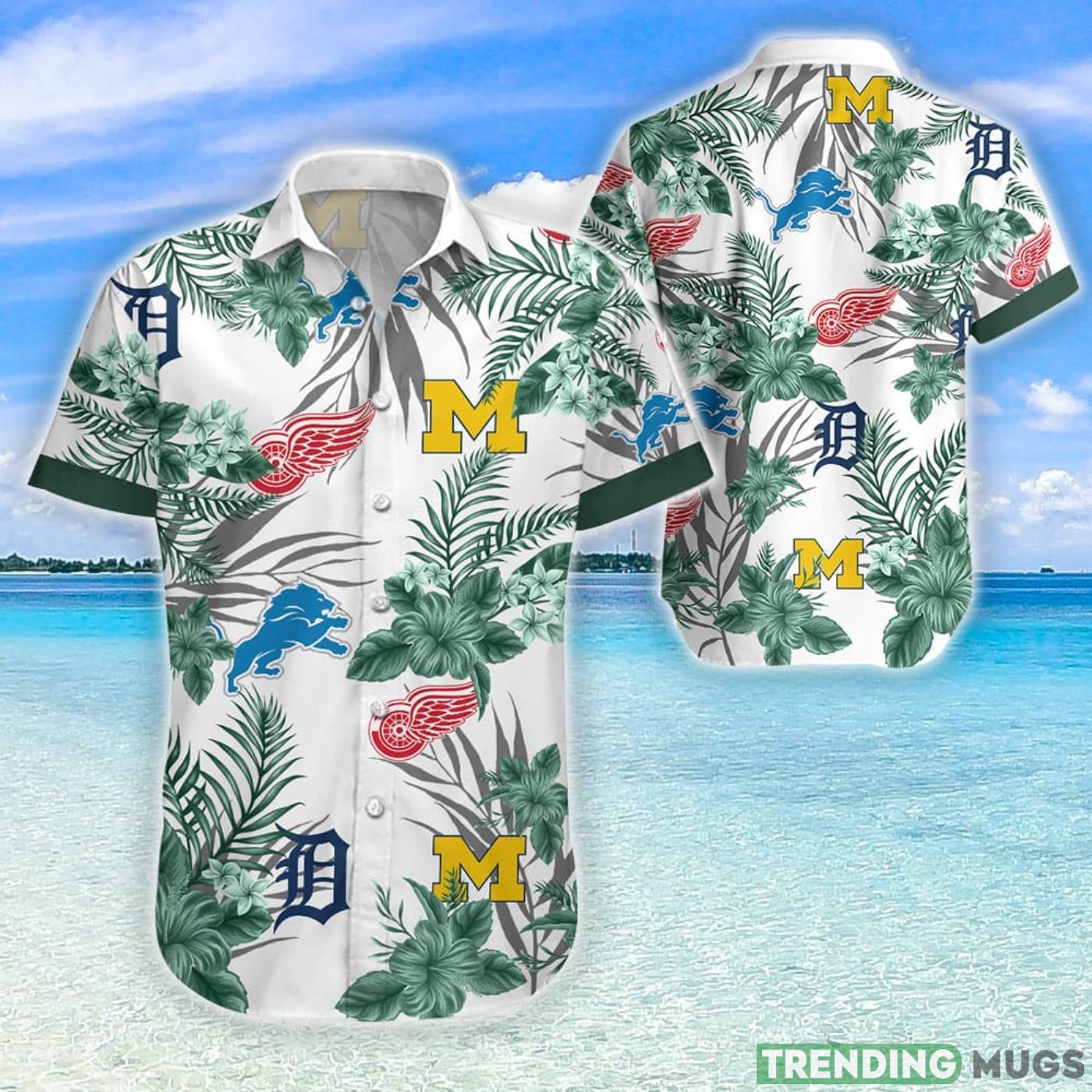 Green Style Michigan Aloha Hawaiian Shirt For Fans Product Photo 1 Green Style Michigan Aloha Hawaiian Shirt For Fans Product Photo 1