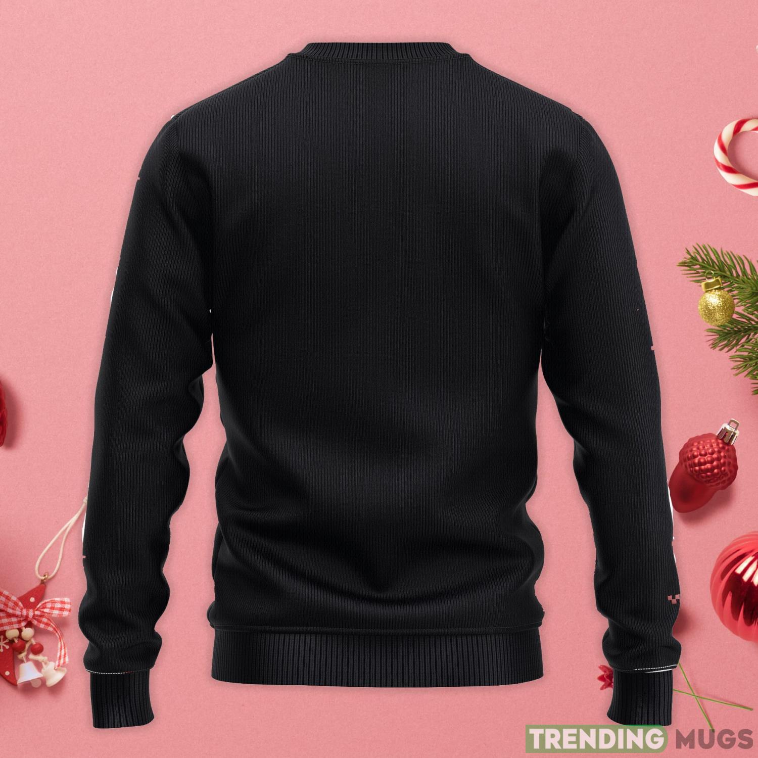 Harley Quinn Black Red Christmas Gift Ugly Christmas Sweater 3D Sweater Harley Quinn Black Red Christmas Gift Ugly Christmas Sweater 3D Sweater